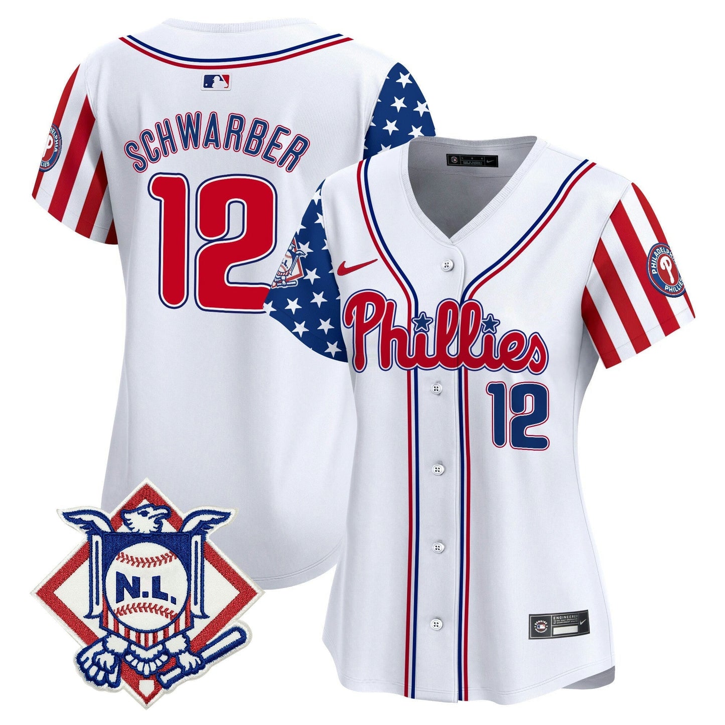 Camisa MLB Women’s 2024 Fourth of July Vapor Premier Limited Jersey V2