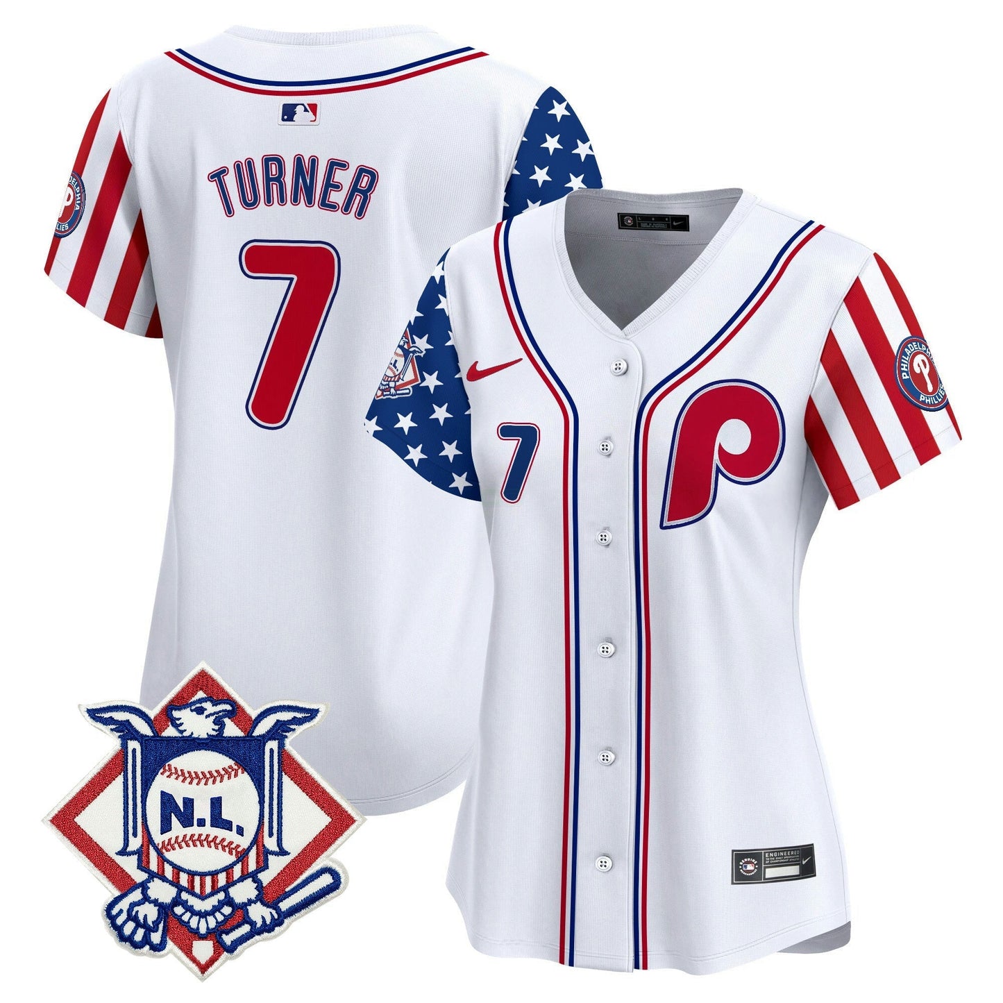 Camisa MLB Women’s 2024 Fourth of July Vapor Premier Limited Jersey V2