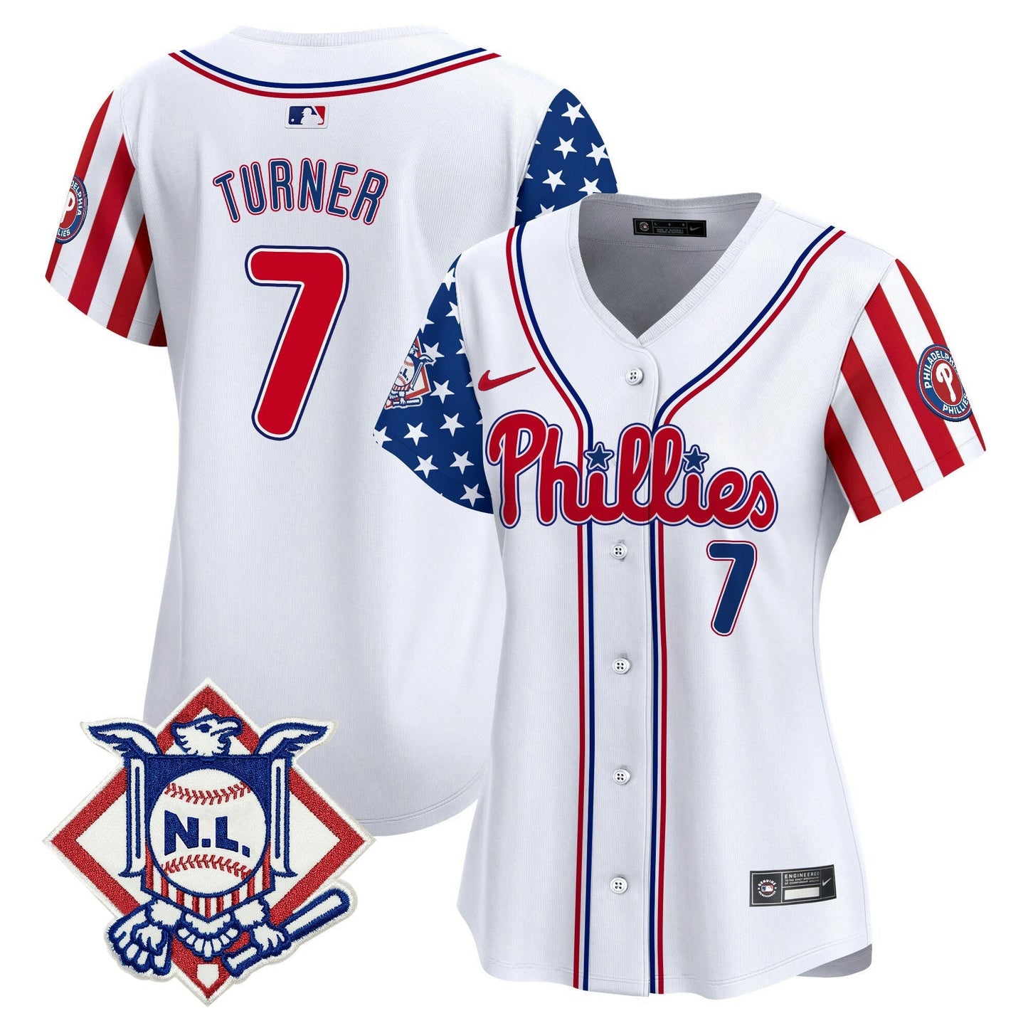 Camisa MLB Women’s 2024 Fourth of July Vapor Premier Limited Jersey V2