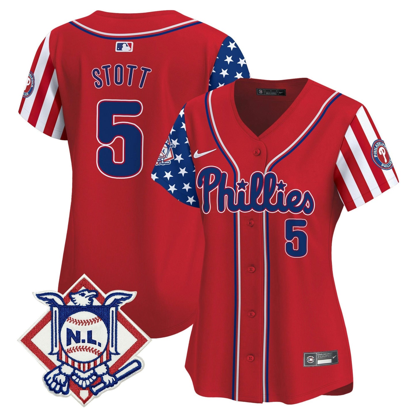 Camisa MLB Women’s 2024 Fourth of July Vapor Premier Limited Jersey V2