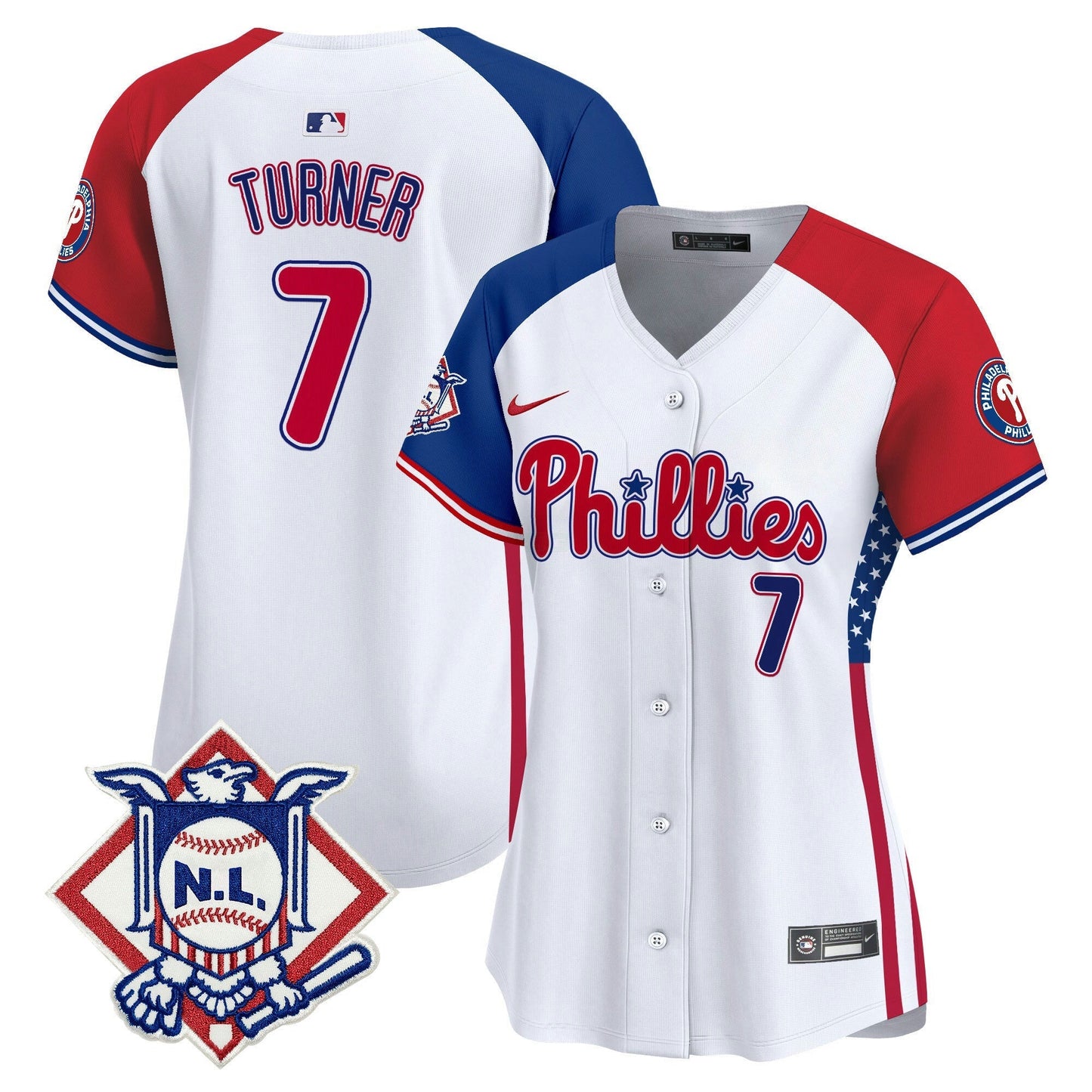 Camisa MLB Women’s 2024 Fourth of July Vapor Premier Limited Jersey V4