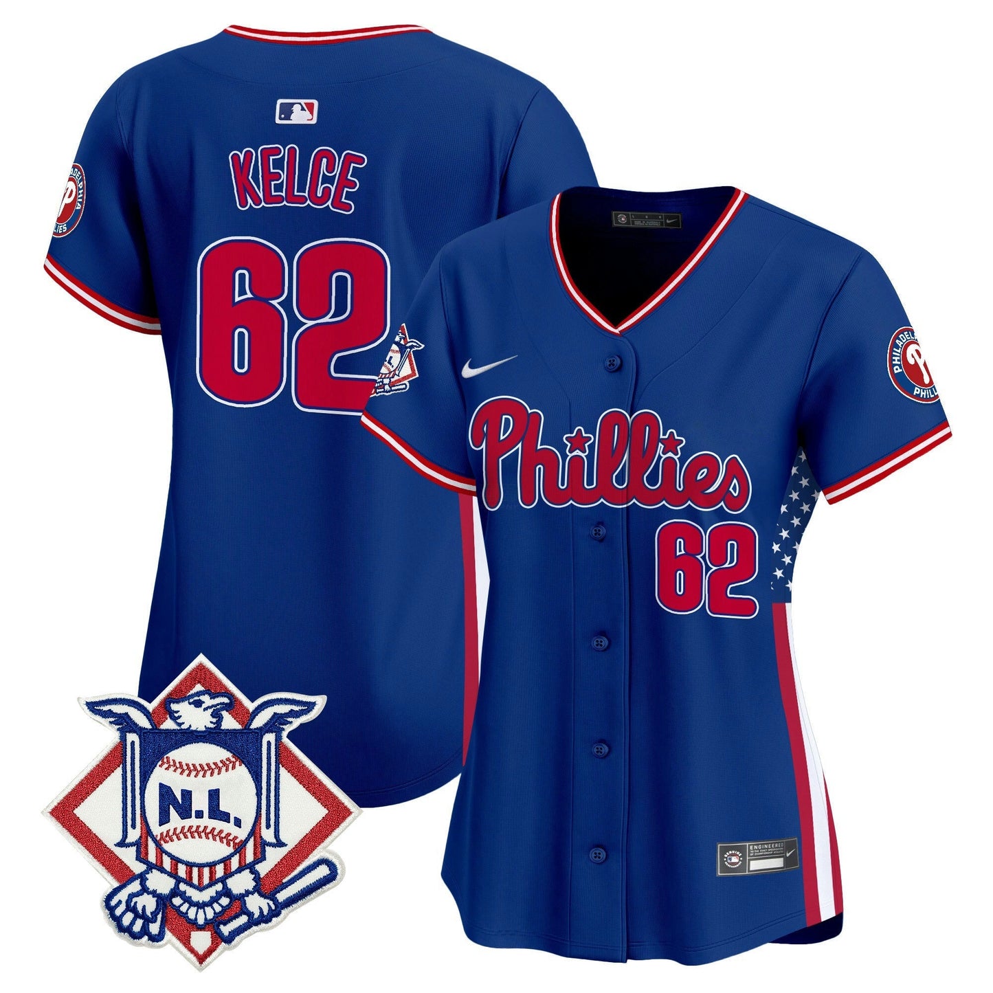 Camisa MLB Women’s 2024 Fourth of July Vapor Premier Limited Jersey V4