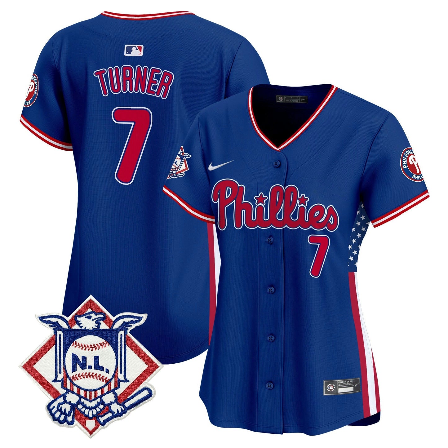 Camisa MLB Women’s 2024 Fourth of July Vapor Premier Limited Jersey V4