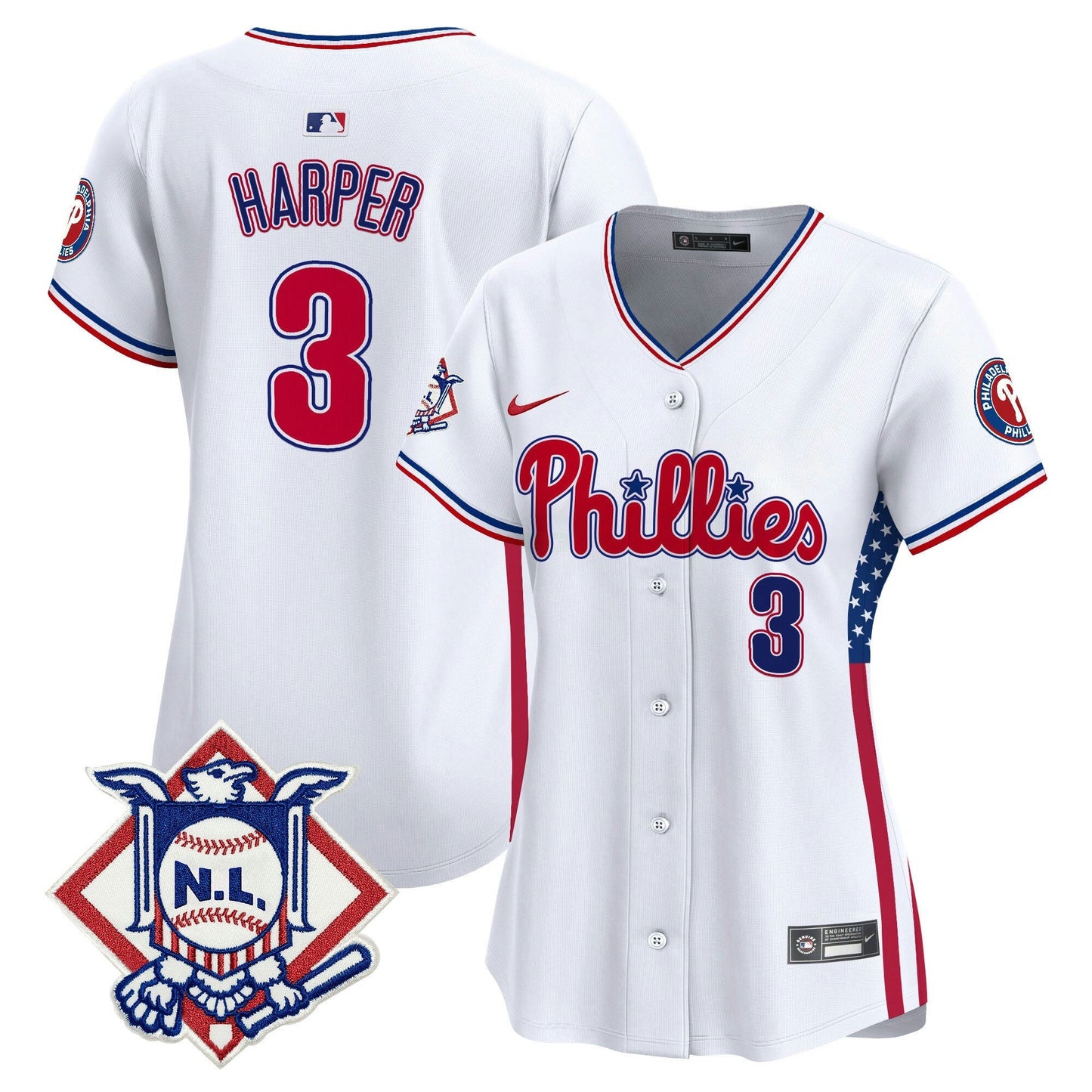 Camisa MLB Women’s 2024 Fourth of July Vapor Premier Limited Jersey V4