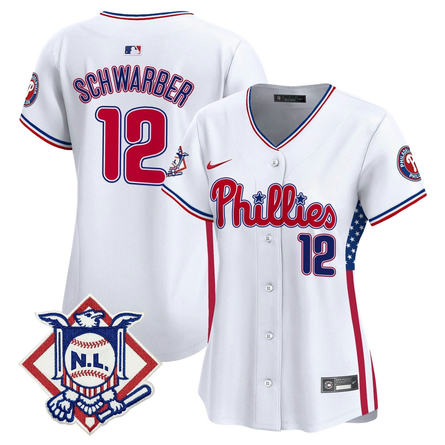 Camisa MLB Women’s 2024 Fourth of July Vapor Premier Limited Jersey V4