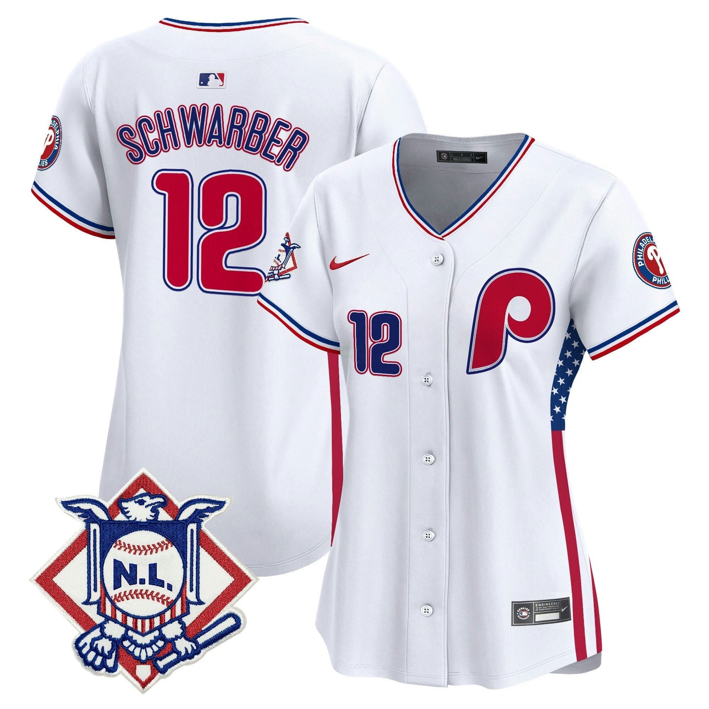 Camisa MLB Women’s 2024 Fourth of July Vapor Premier Limited Jersey V4