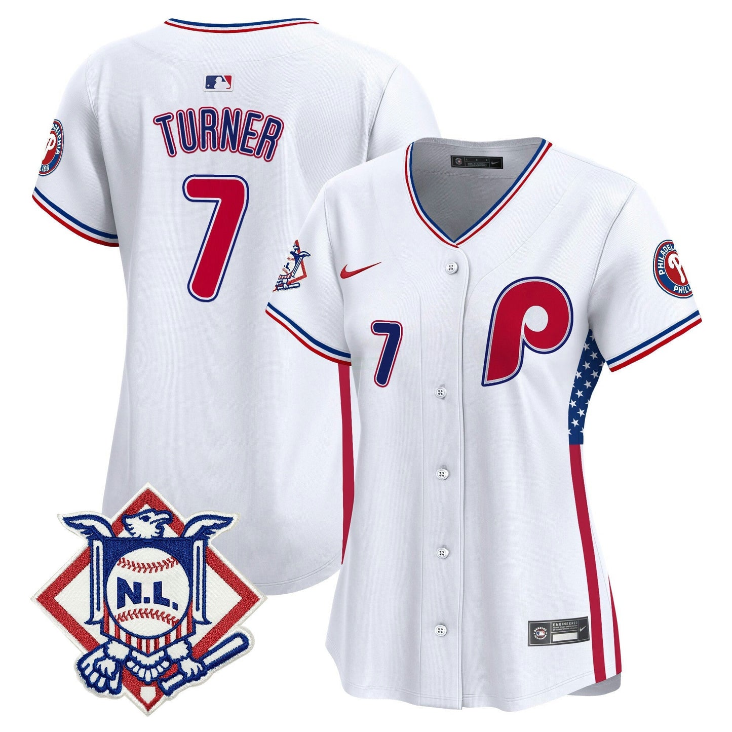 Camisa MLB Women’s 2024 Fourth of July Vapor Premier Limited Jersey V4