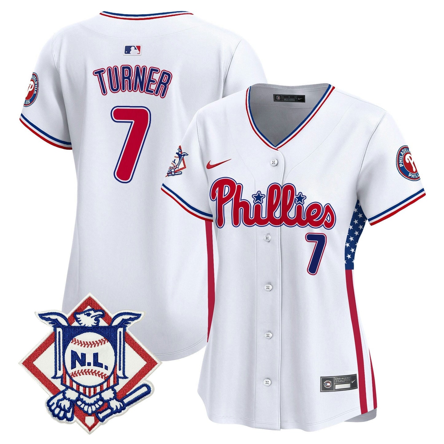 Camisa MLB Women’s 2024 Fourth of July Vapor Premier Limited Jersey V4