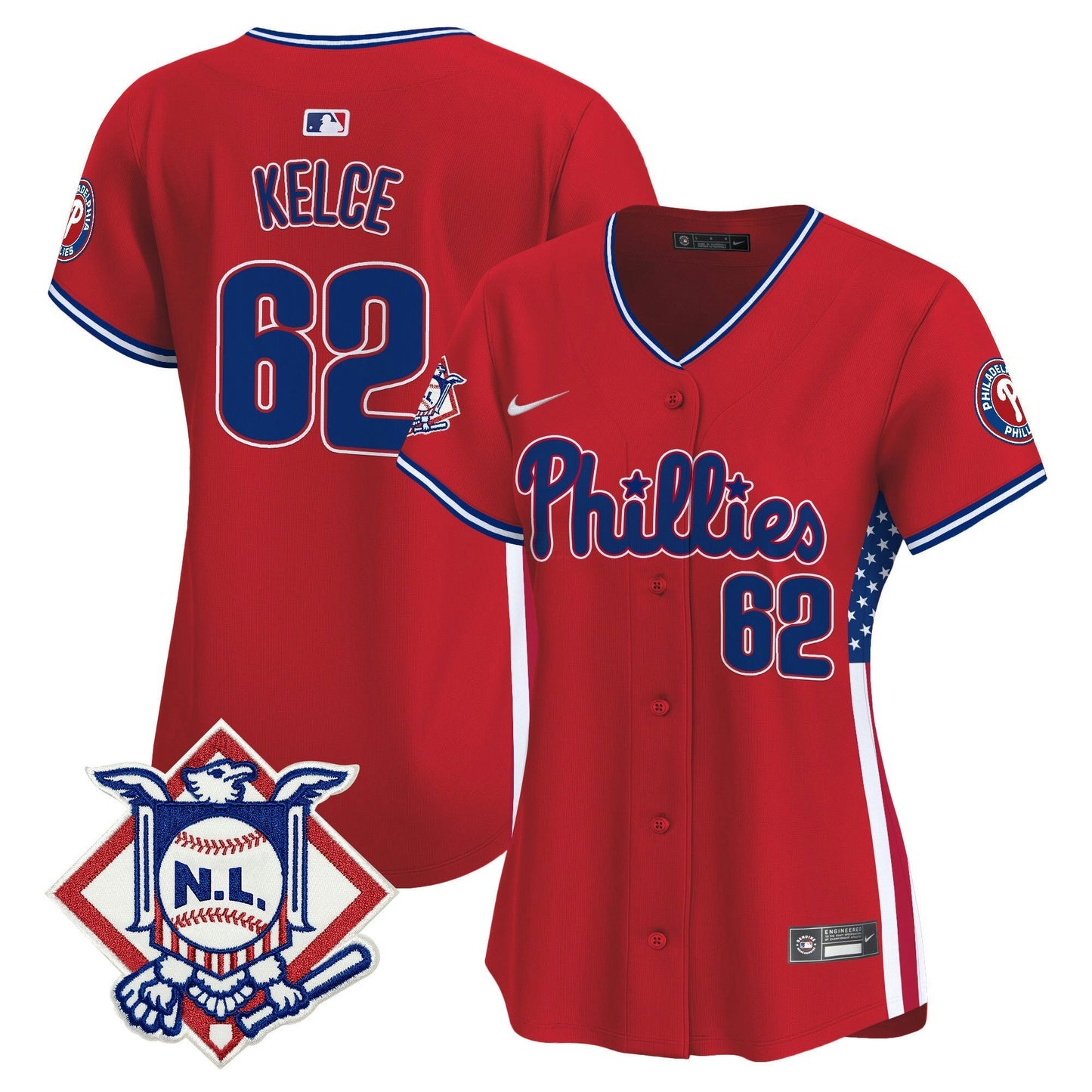 Camisa MLB Women’s 2024 Fourth of July Vapor Premier Limited Jersey V4