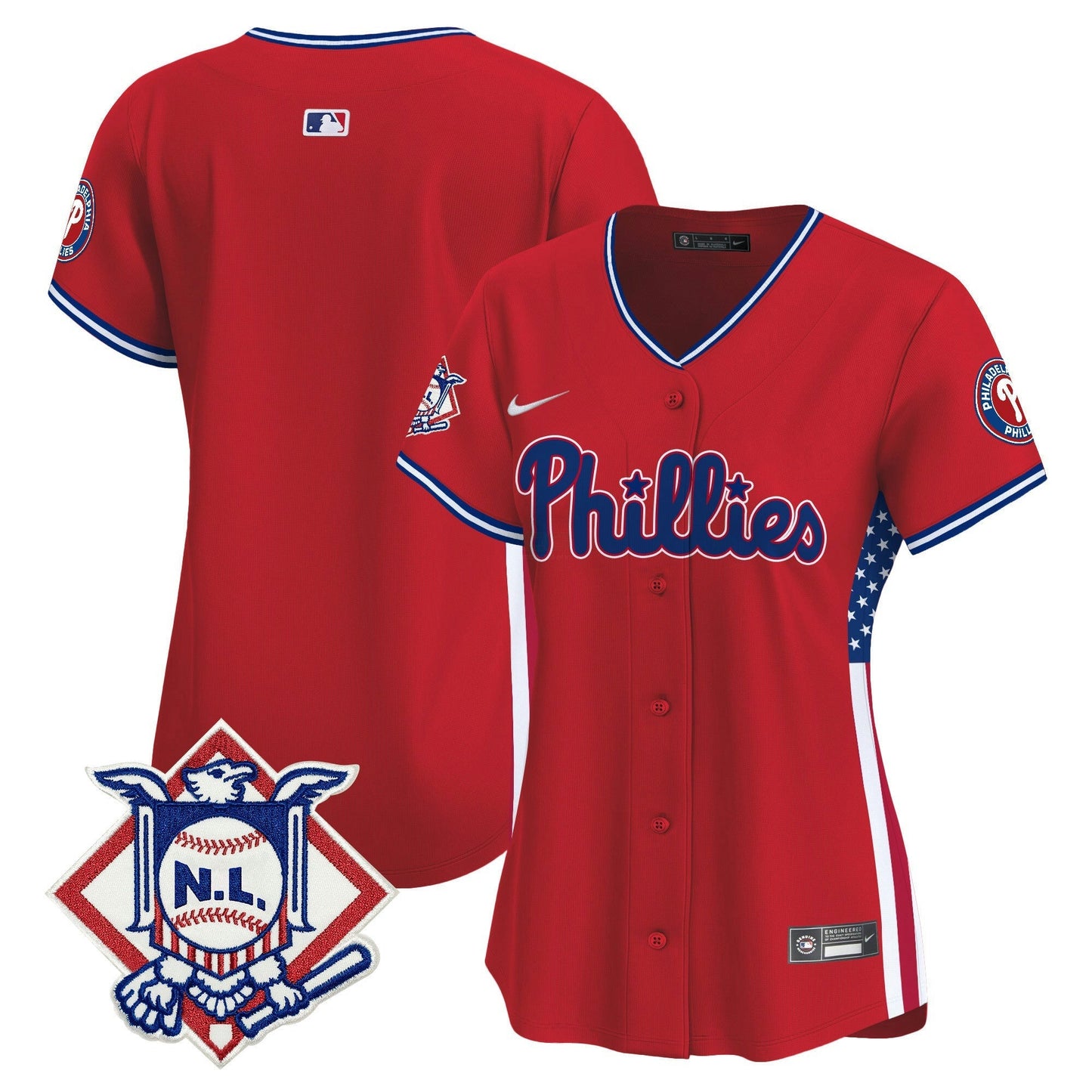 Camisa MLB Women’s 2024 Fourth of July Vapor Premier Limited Jersey V4