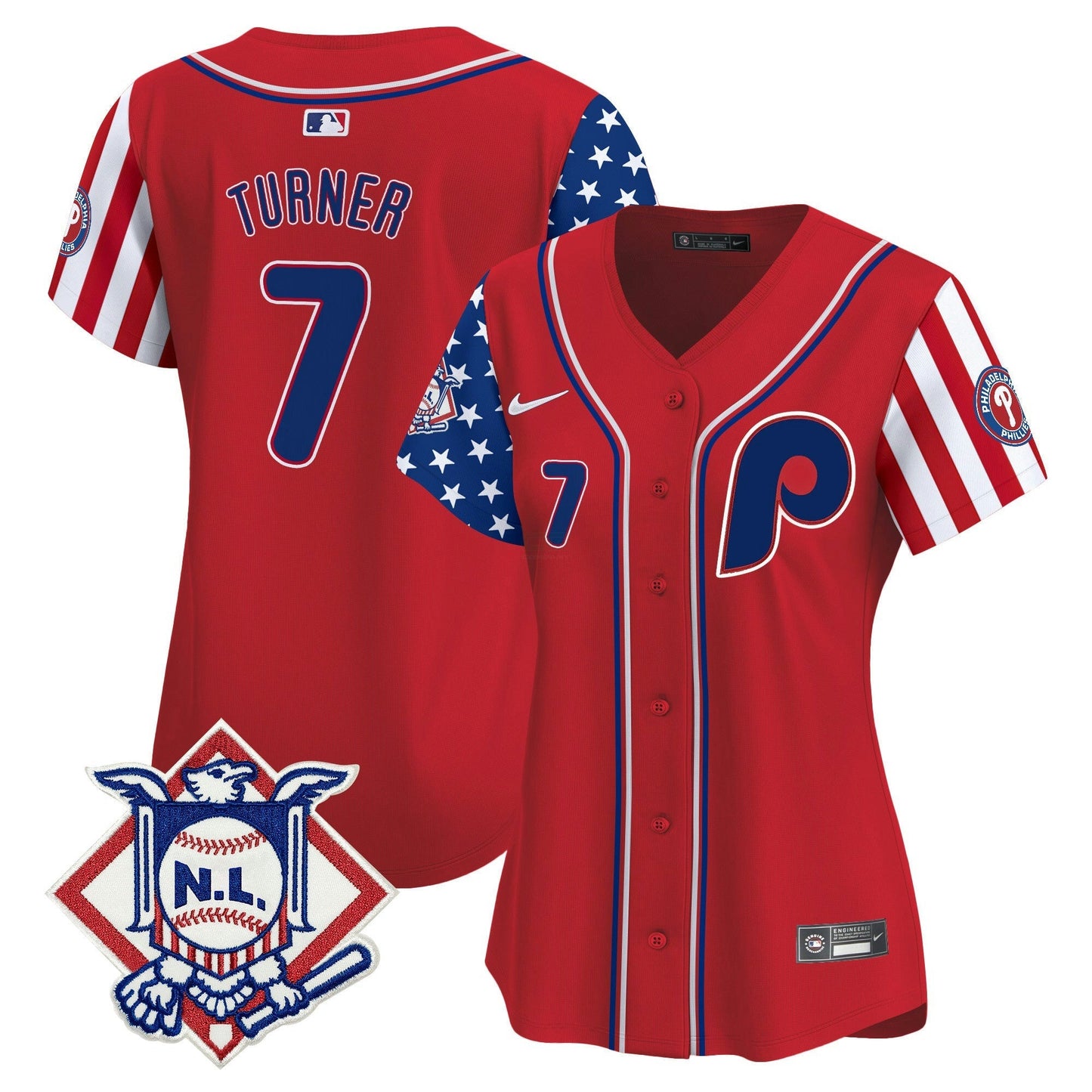 Camisa MLB Women’s 2024 Fourth of July Vapor Premier Limited Jersey