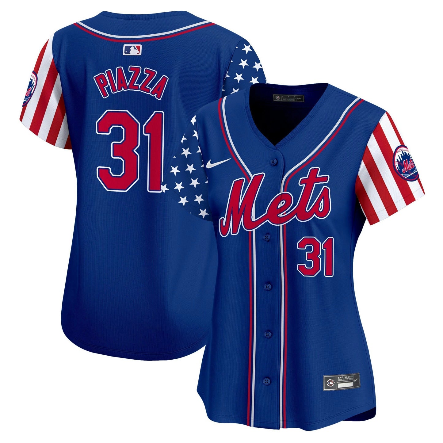 Camisa MLB New York Mets Women’s 2024 Independence Day Vapor Premier Limited Jersey