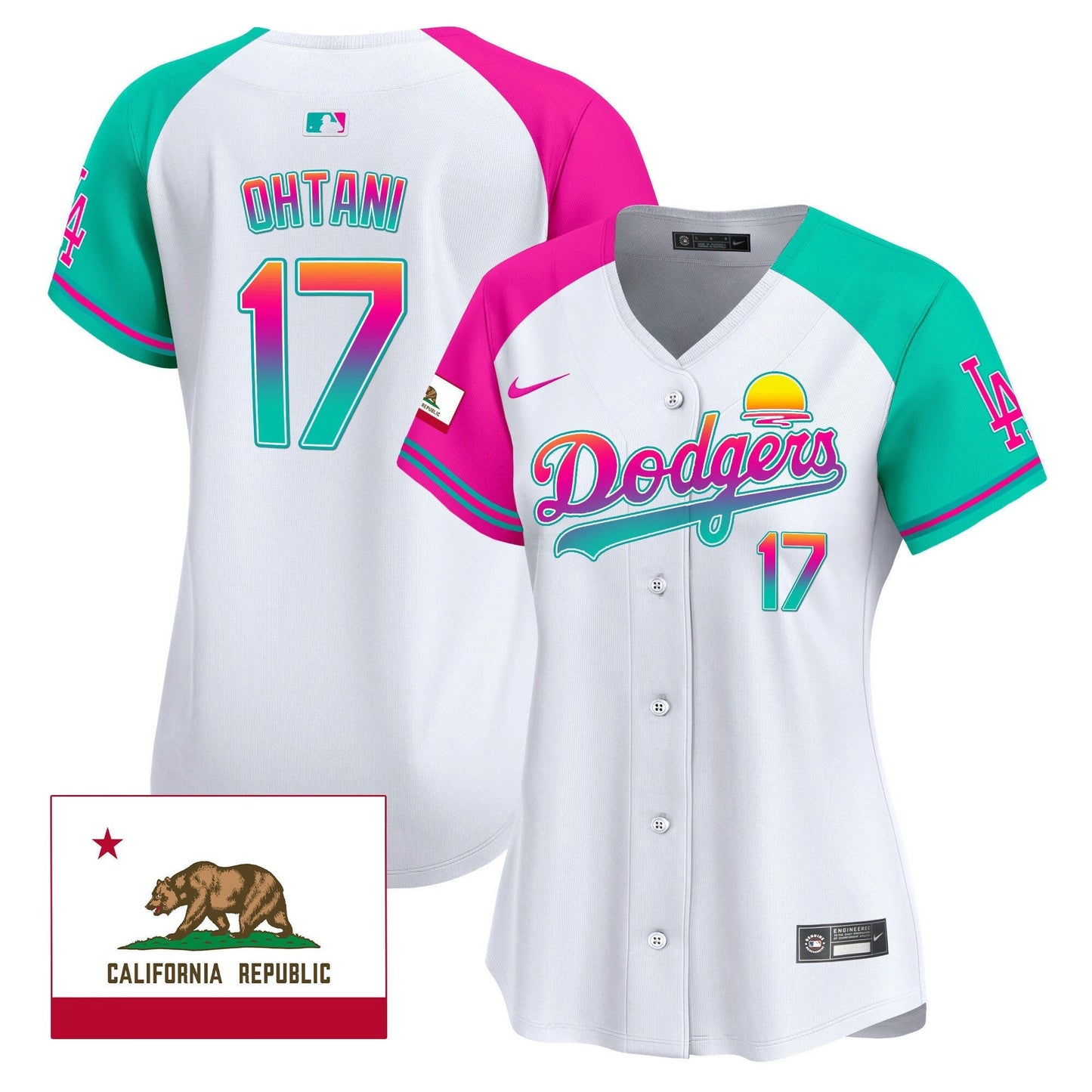 Camisa MLB Women’s 2024 Los Angeles City Style Vapor Premier Limited Jersey