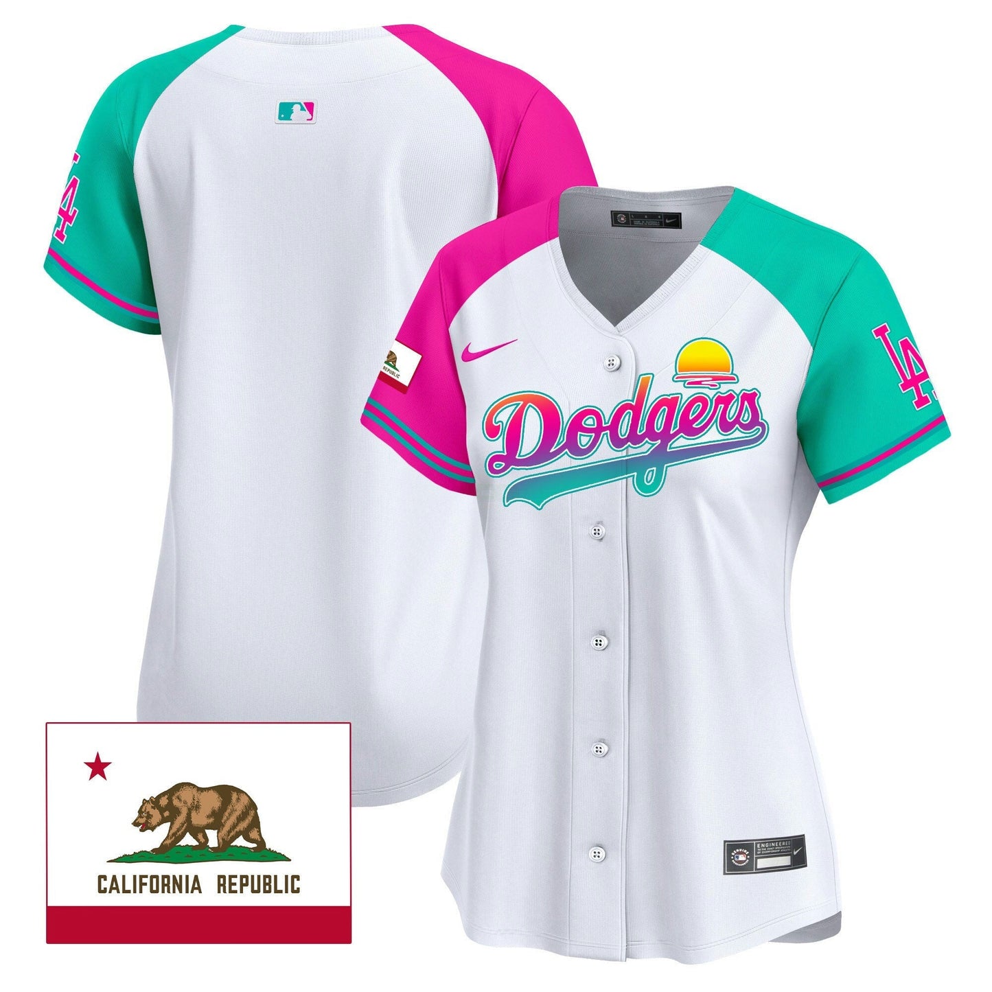 Camisa MLB Women’s 2024 Los Angeles City Style Vapor Premier Limited Jersey