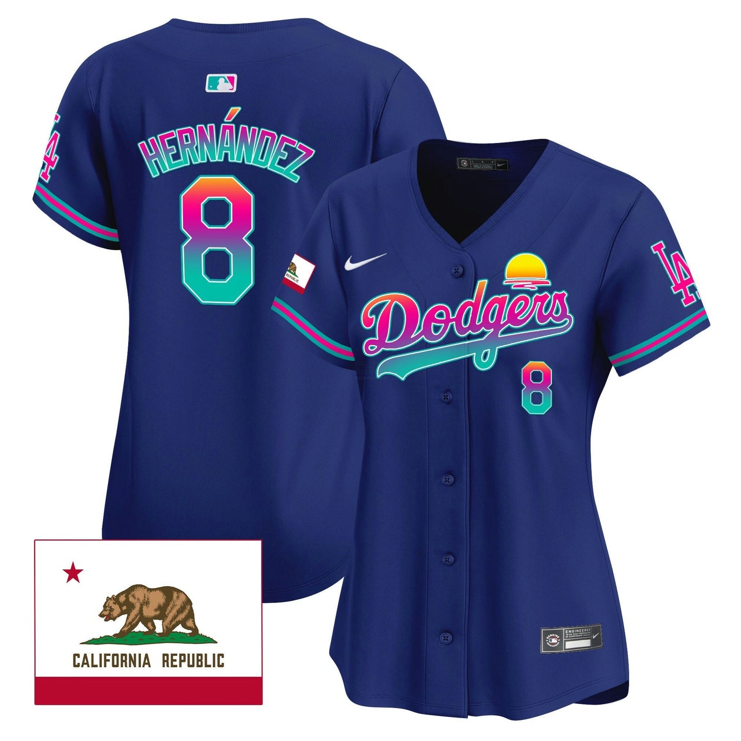 Camisa MLB Women’s 2024 Los Angeles City Style Vapor Premier Limited Jersey