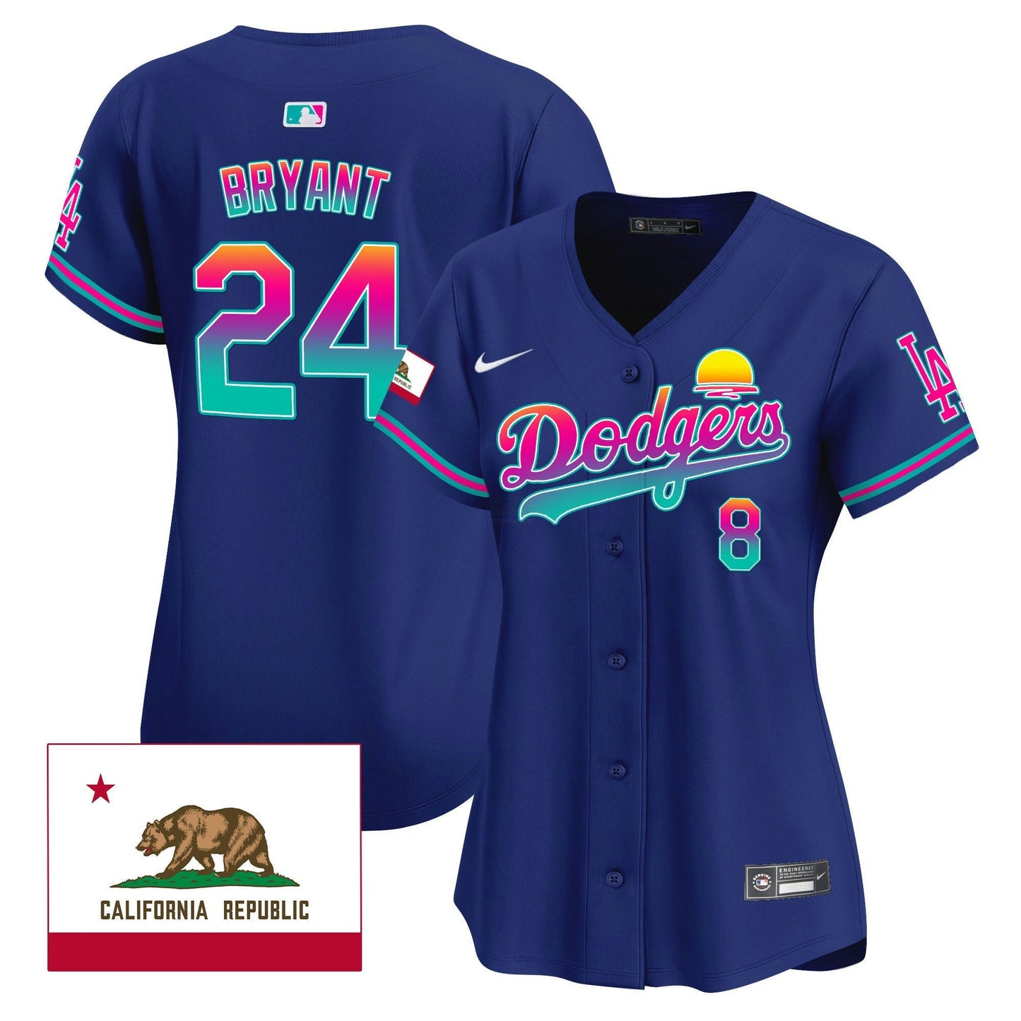 Camisa MLB Women’s 2024 Los Angeles City Style Vapor Premier Limited Jersey