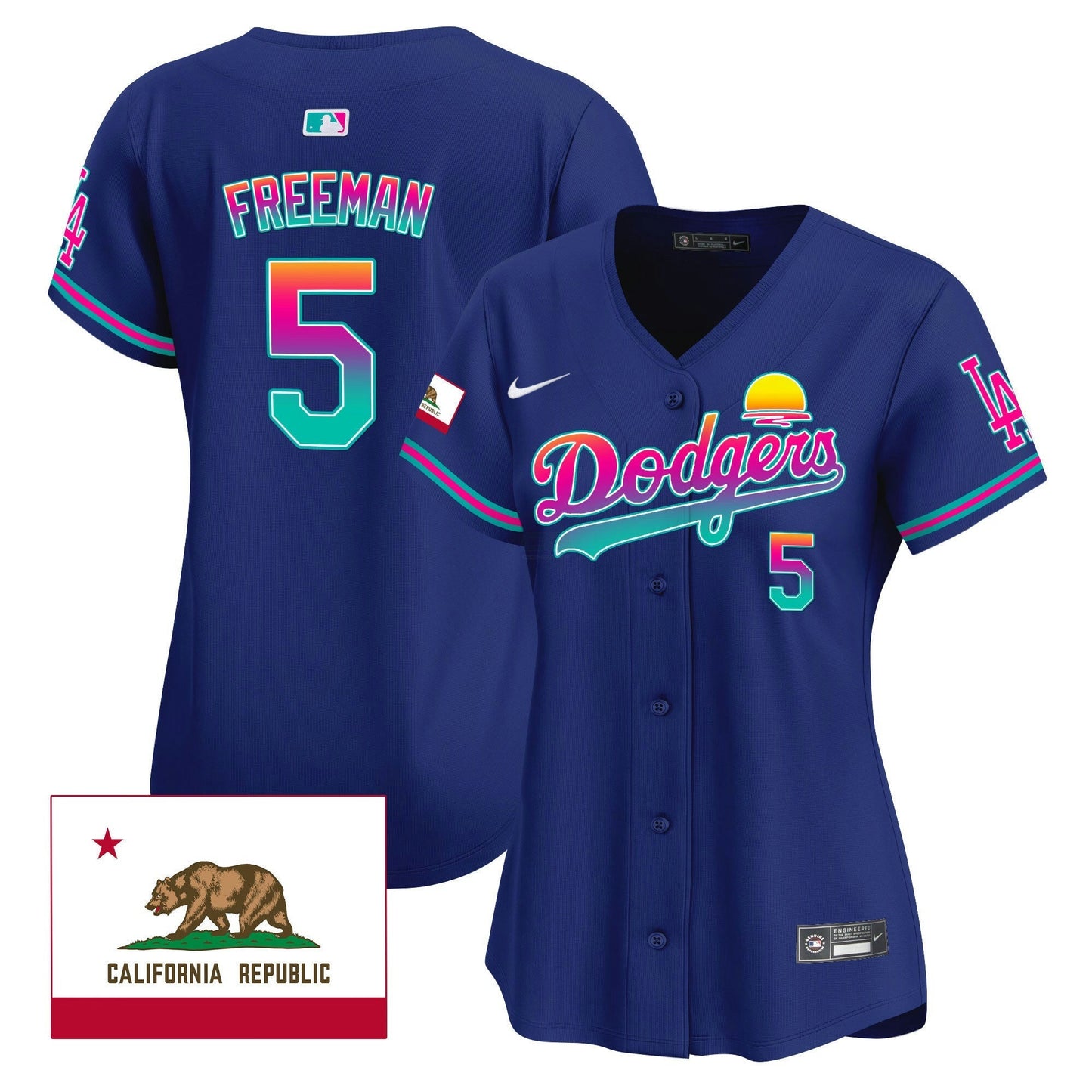Camisa MLB Women’s 2024 Los Angeles City Style Vapor Premier Limited Jersey
