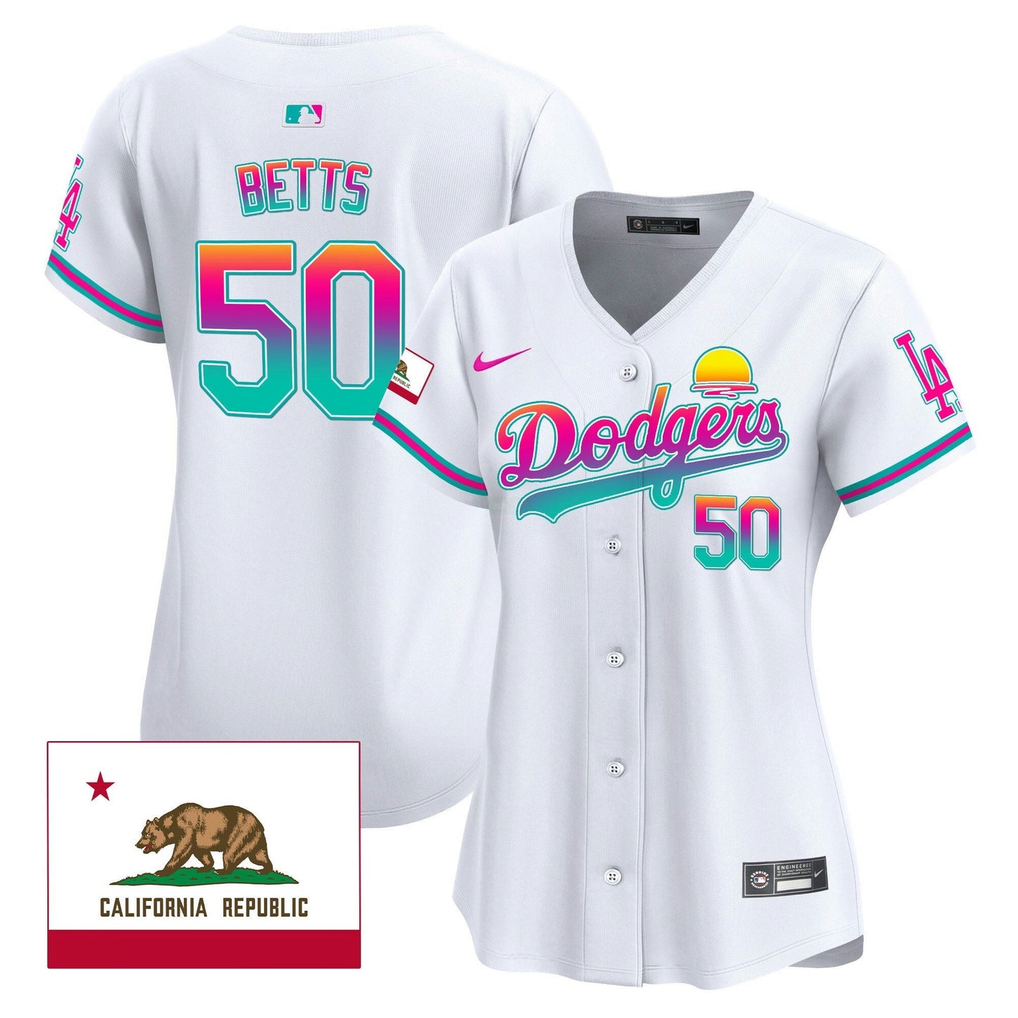 Camisa MLB Women’s 2024 Los Angeles City Style Vapor Premier Limited Jersey