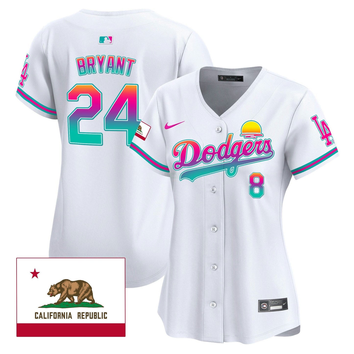 Camisa MLB Women’s 2024 Los Angeles City Style Vapor Premier Limited Jersey