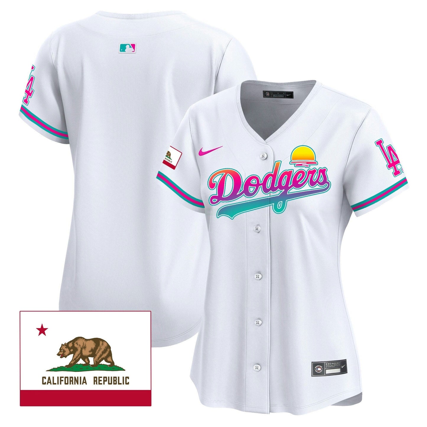 Camisa MLB Women’s 2024 Los Angeles City Style Vapor Premier Limited Jersey
