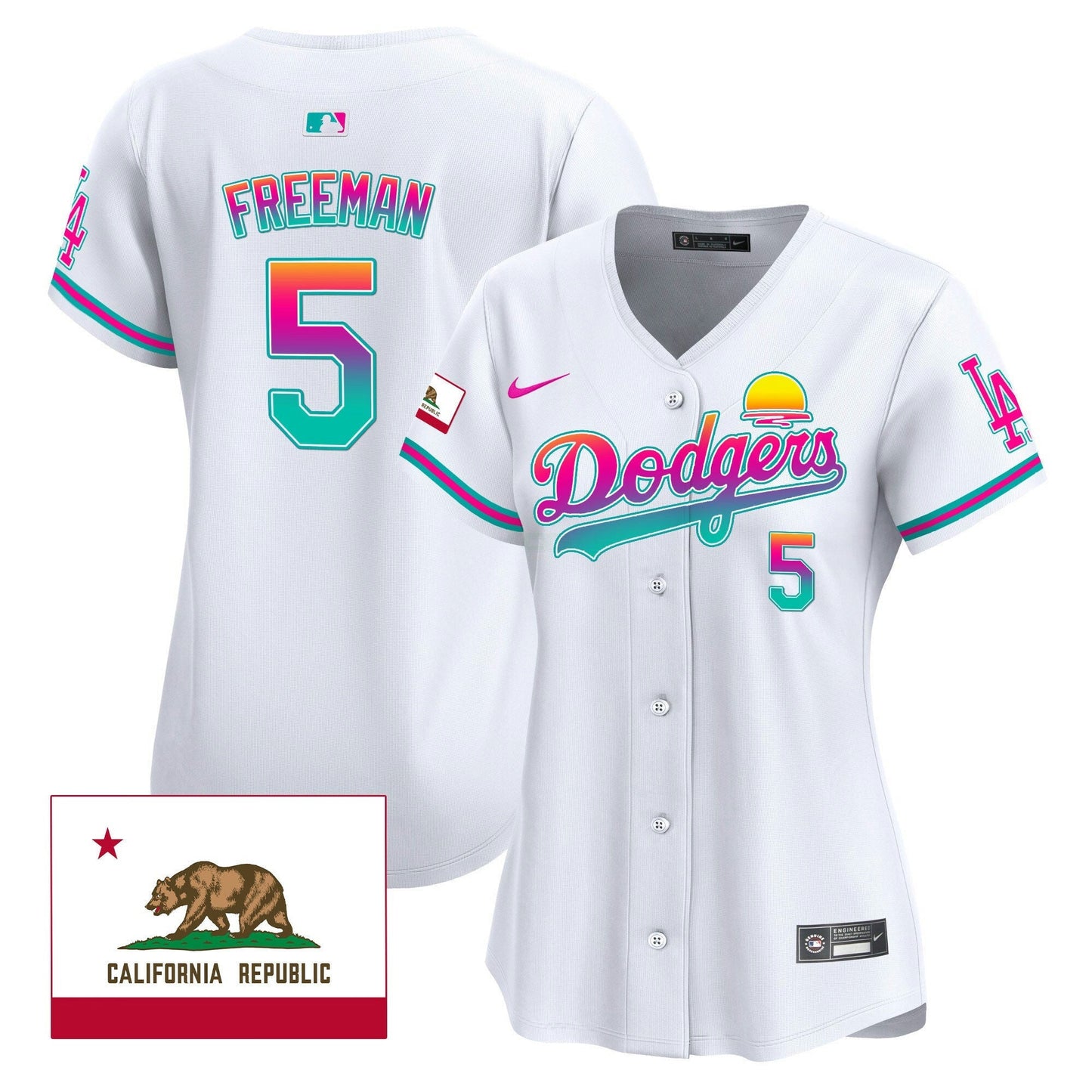 Camisa MLB Women’s 2024 Los Angeles City Style Vapor Premier Limited Jersey