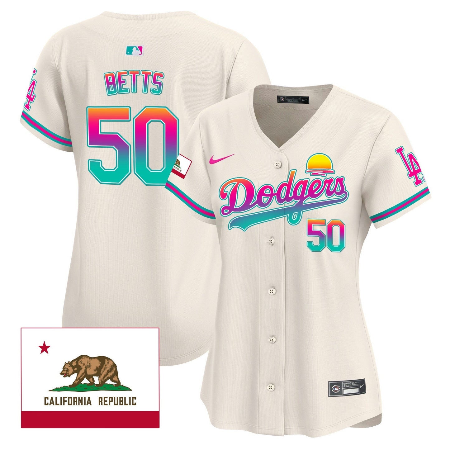 Camisa MLB Women’s 2024 Los Angeles City Style Vapor Premier Limited Jersey