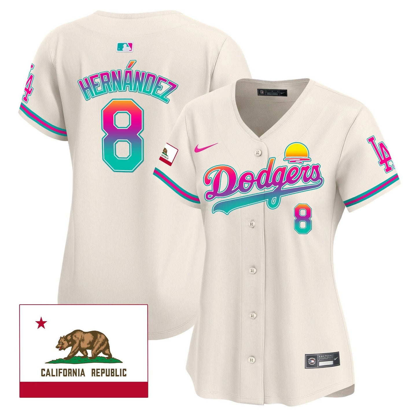 Camisa MLB Women’s 2024 Los Angeles City Style Vapor Premier Limited Jersey