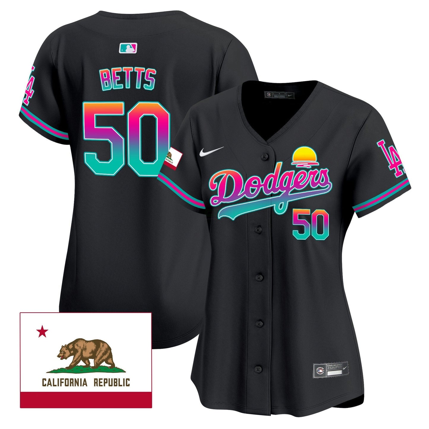 Camisa MLB Women’s 2024 Los Angeles City Style Vapor Premier Limited Jersey