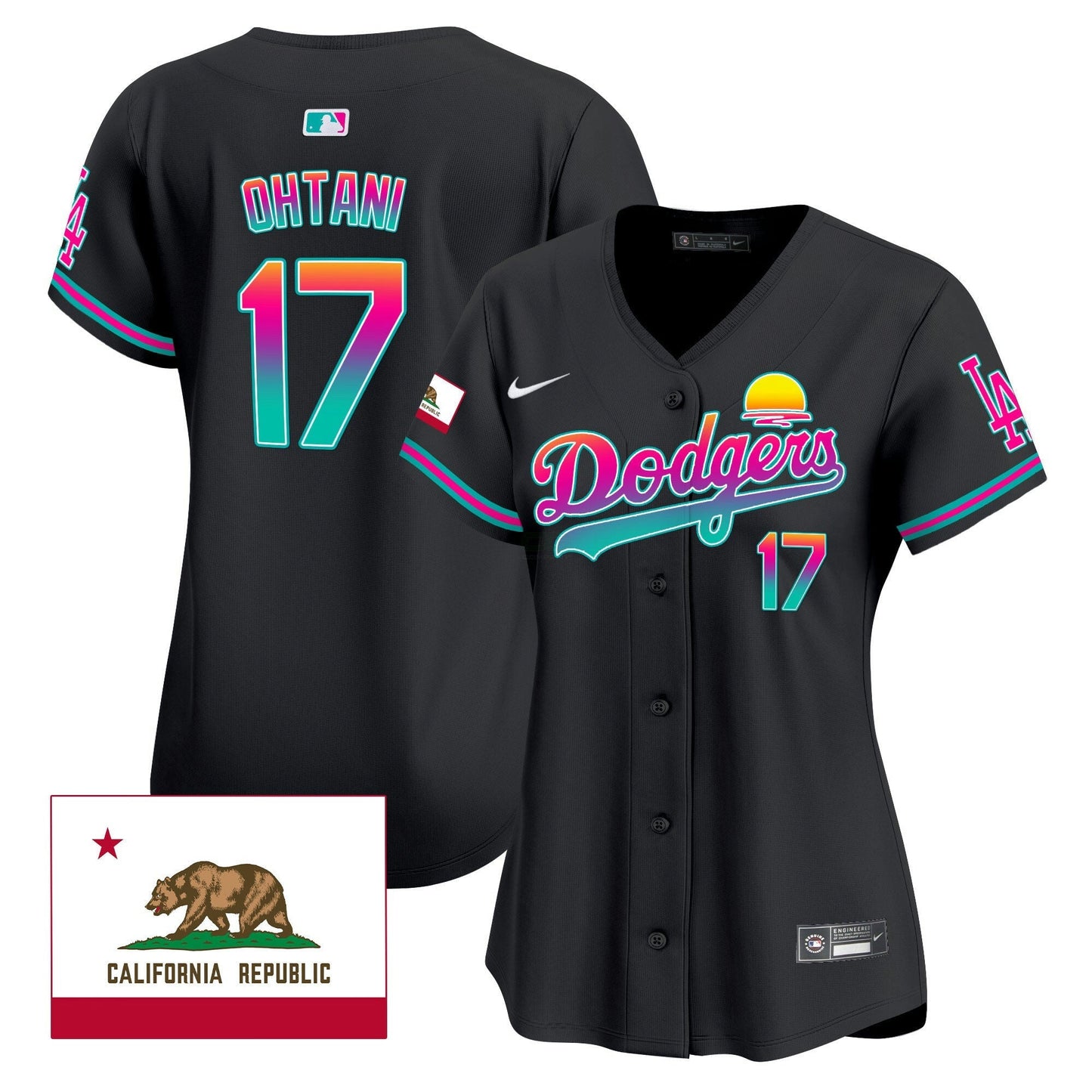 Camisa MLB Women’s 2024 Los Angeles City Style Vapor Premier Limited Jersey