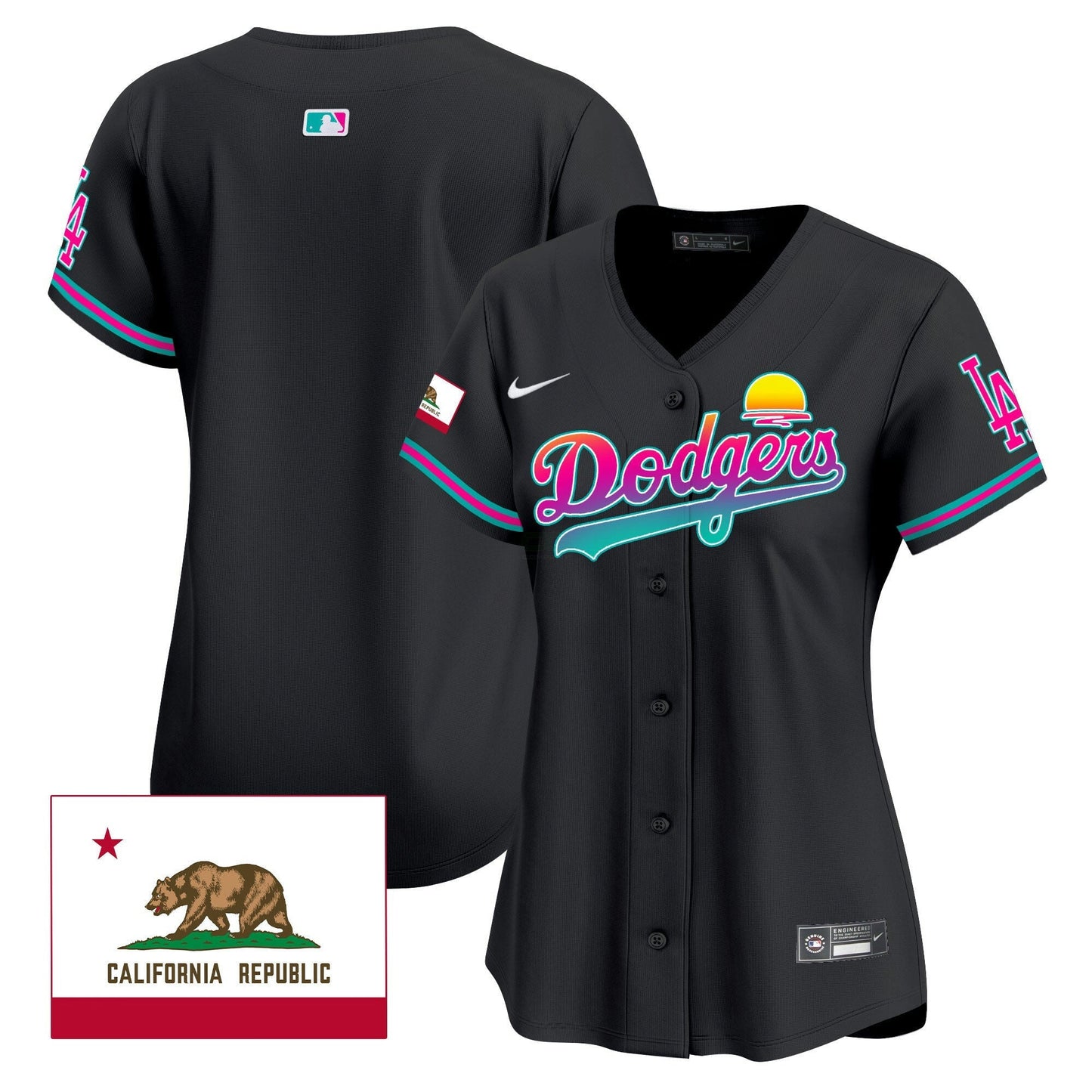 Camisa MLB Women’s 2024 Los Angeles City Style Vapor Premier Limited Jersey