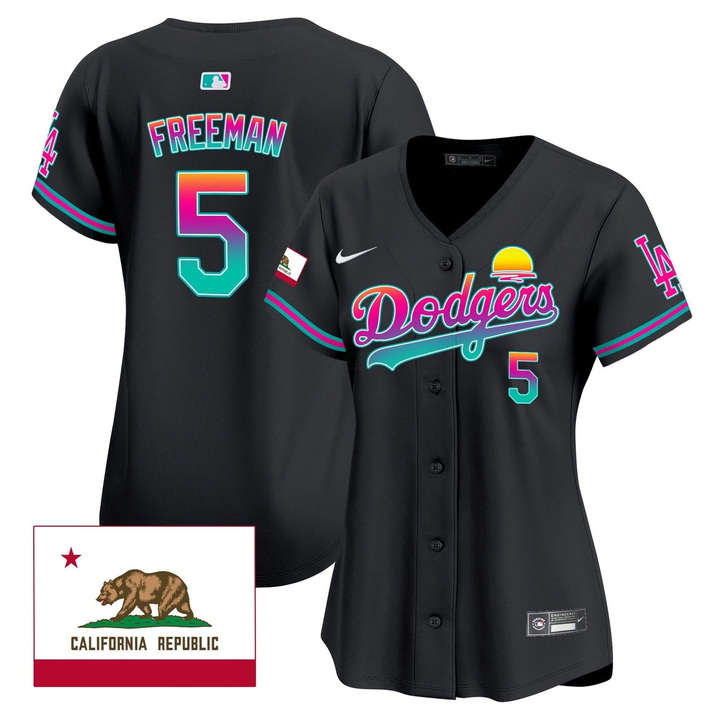 Camisa MLB Women’s 2024 Los Angeles City Style Vapor Premier Limited Jersey