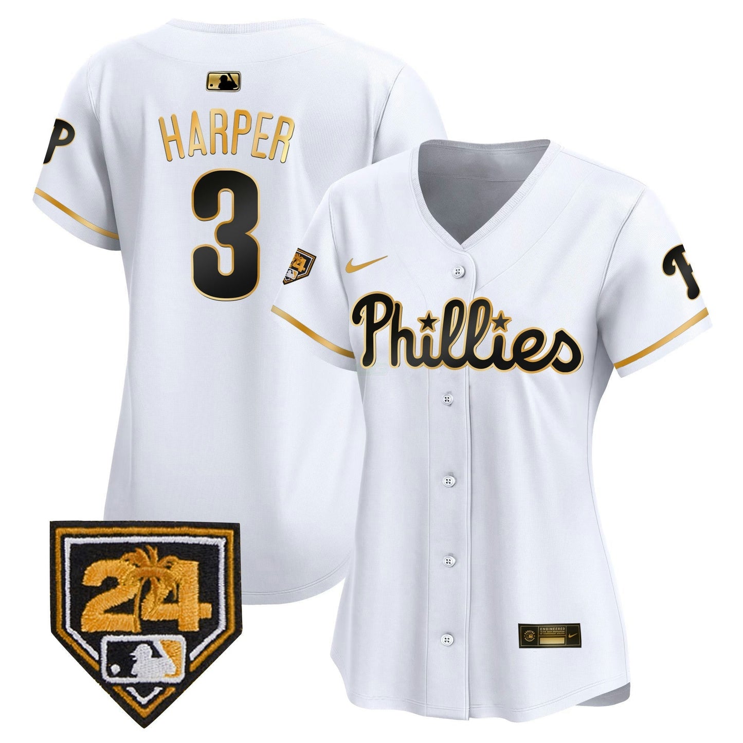 Camisa MLB Women’s 2024 Spring Training Patch Vapor Premier Limited Jersey