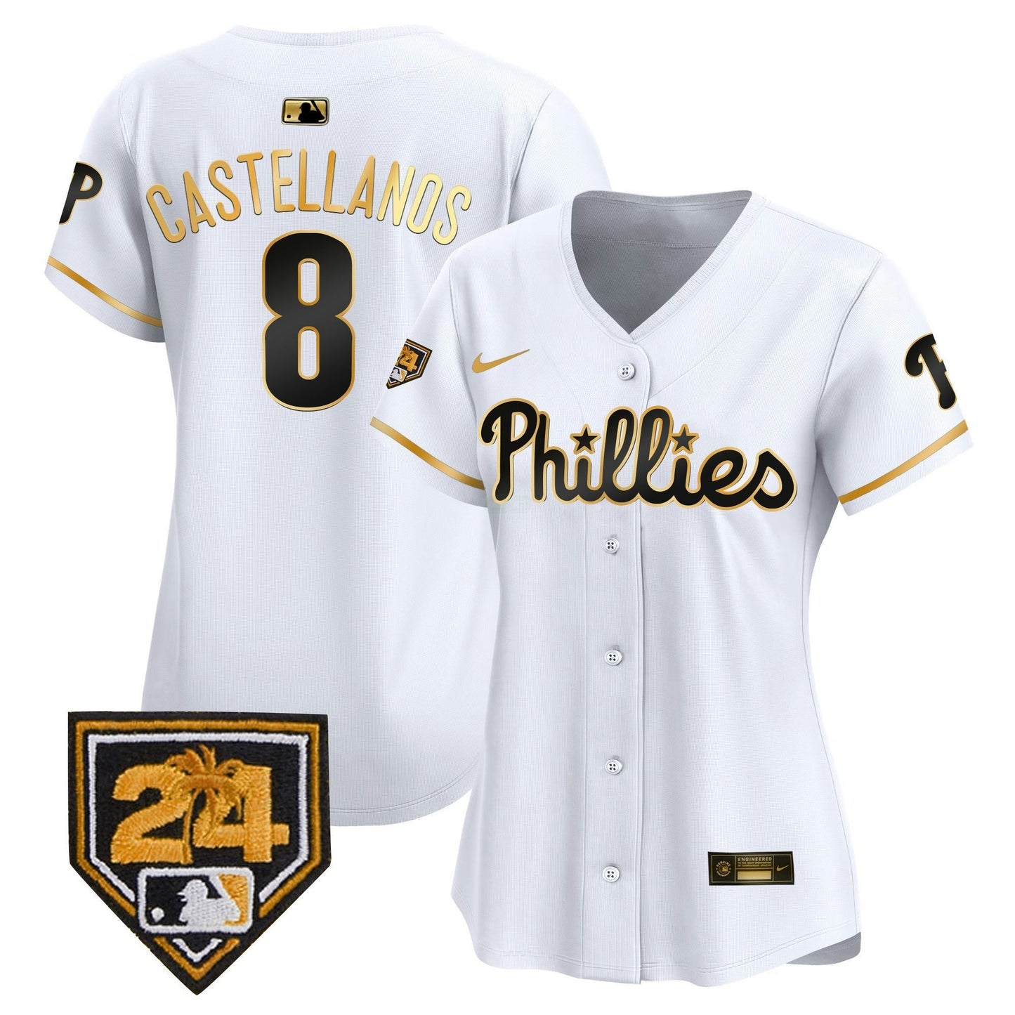 Camisa MLB Women’s 2024 Spring Training Patch Vapor Premier Limited Jersey