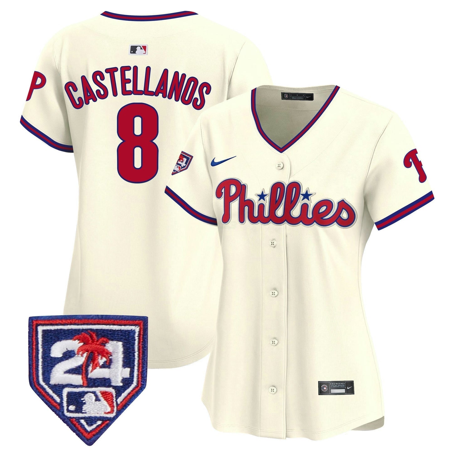 Camisa MLB Women’s 2024 Spring Training Patch Vapor Premier Limited Jersey