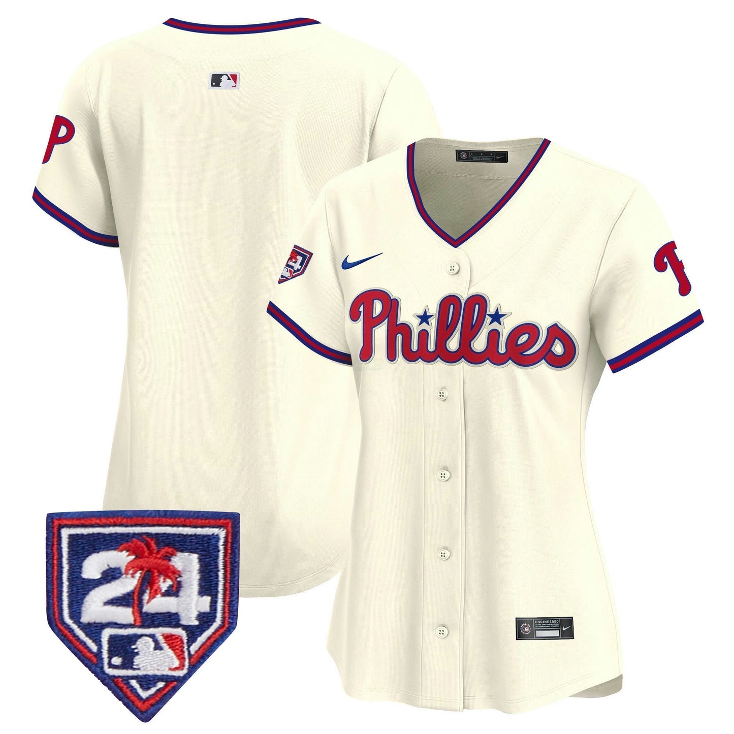 Camisa MLB Women’s 2024 Spring Training Patch Vapor Premier Limited Jersey