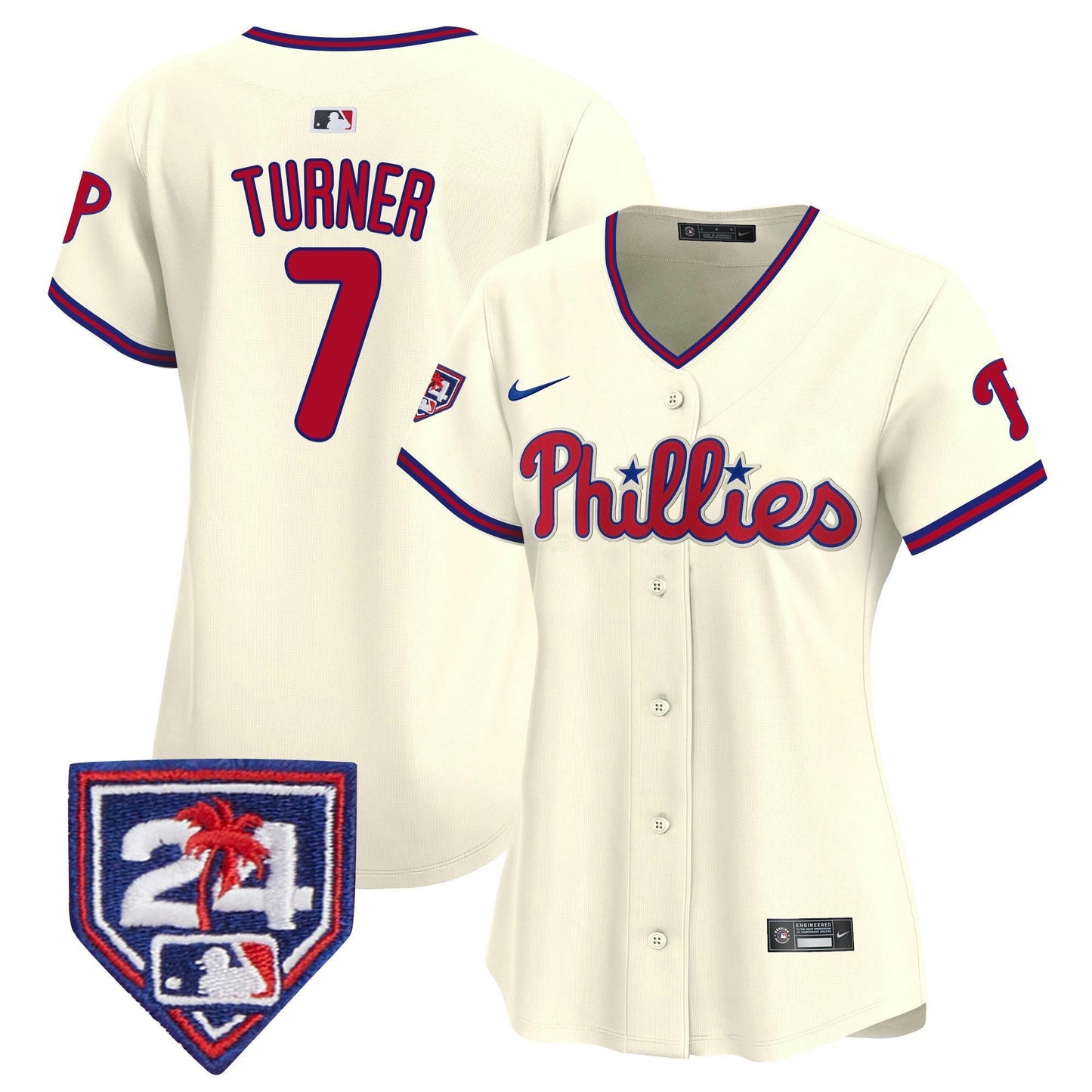 Camisa MLB Women’s 2024 Spring Training Patch Vapor Premier Limited Jersey