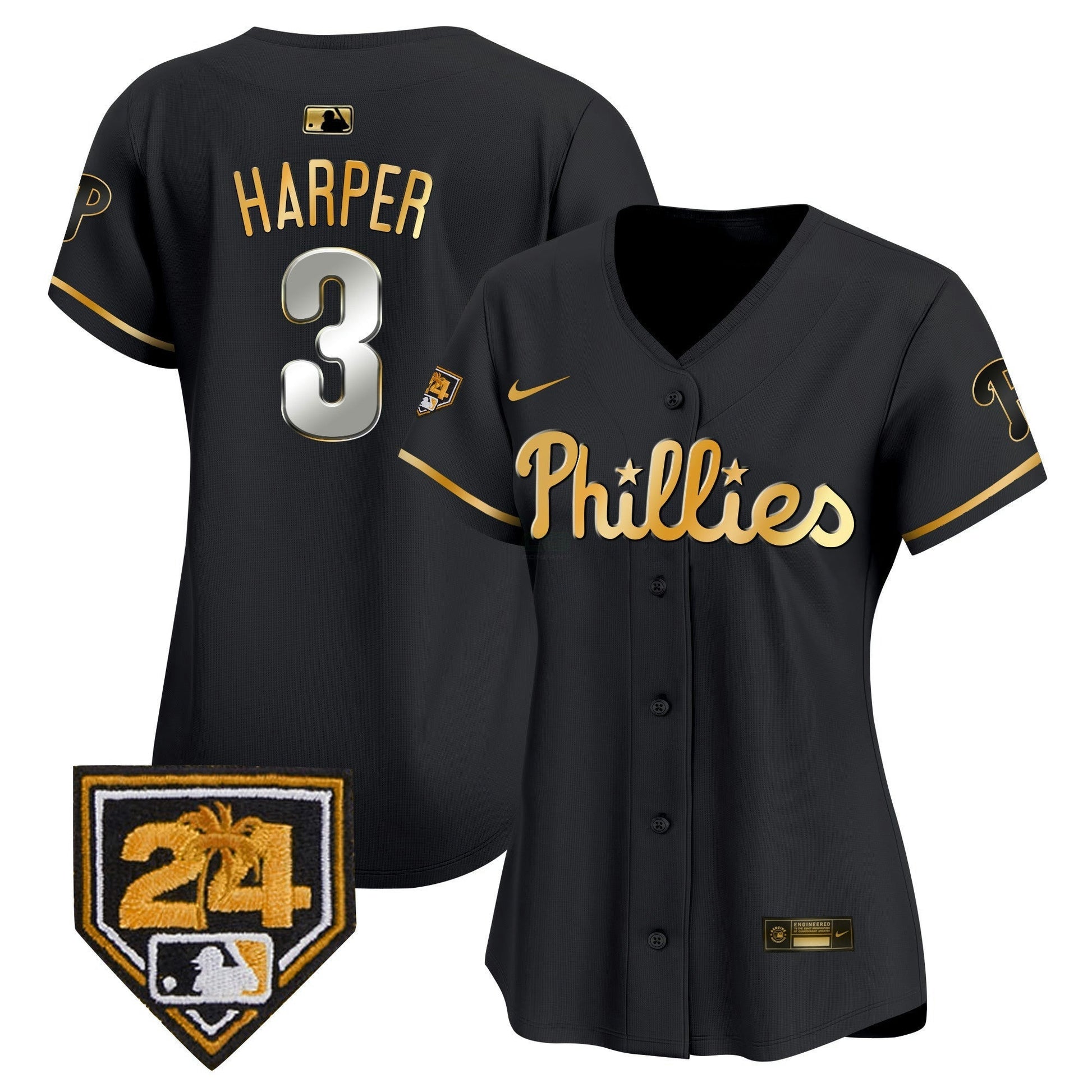 Camisa MLB Women’s 2024 Spring Training Patch Vapor Premier Limited Jersey