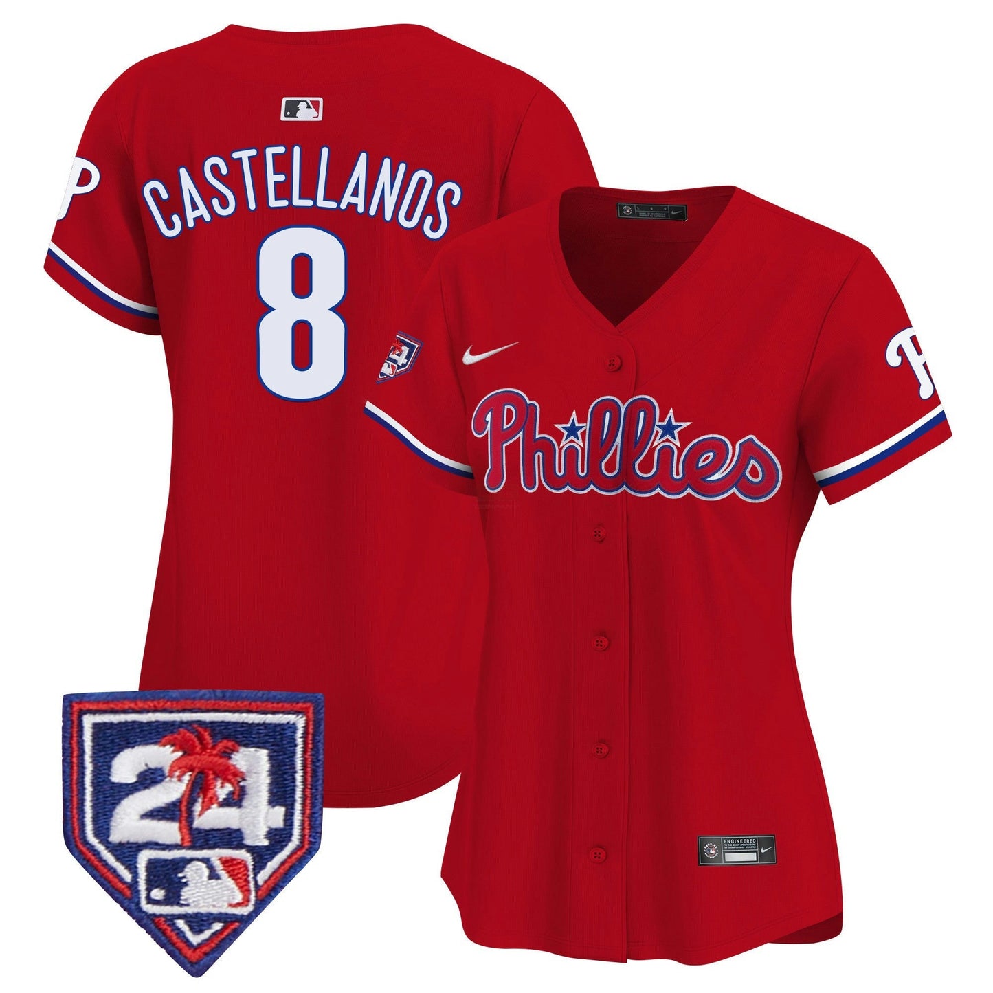 Camisa MLB Women’s 2024 Spring Training Patch Vapor Premier Limited Jersey