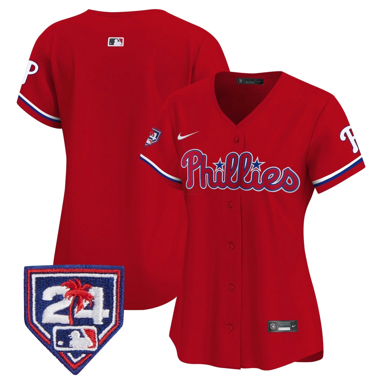 Camisa MLB Women’s 2024 Spring Training Patch Vapor Premier Limited Jersey