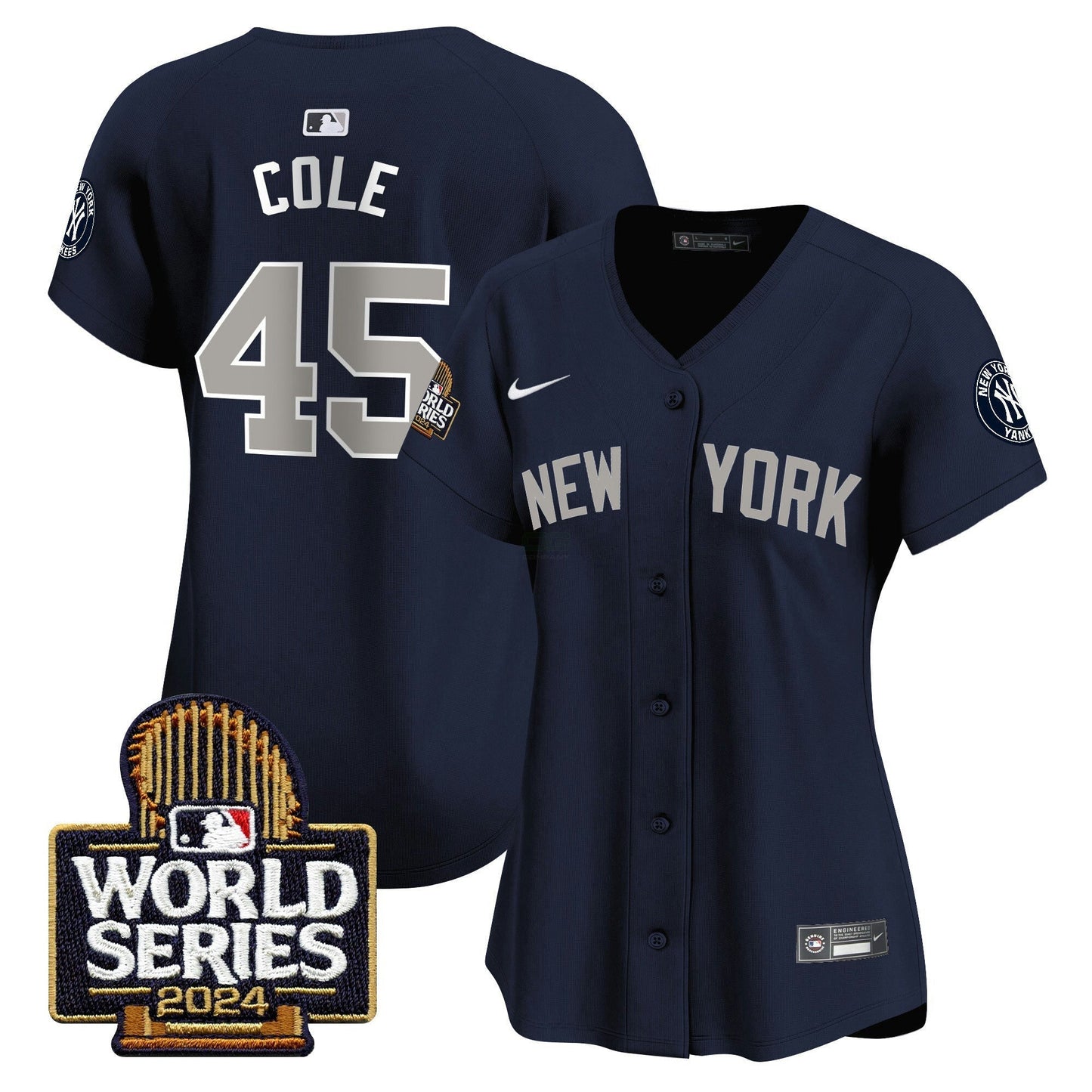 Camisa MLB New York Yankees Women’s 2024 World Series Vapor Premier Limited Jersey