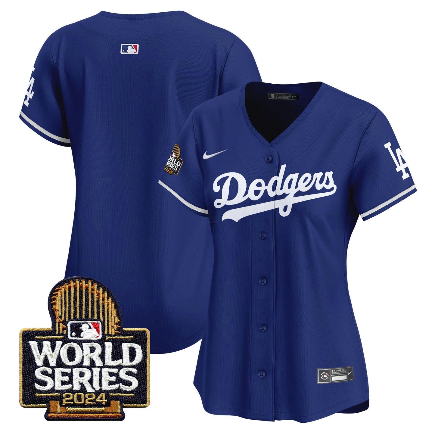 Camisa MLB Los Angeles Dodgers Women’s 2024 World Series Vapor Premier Limited Jersey