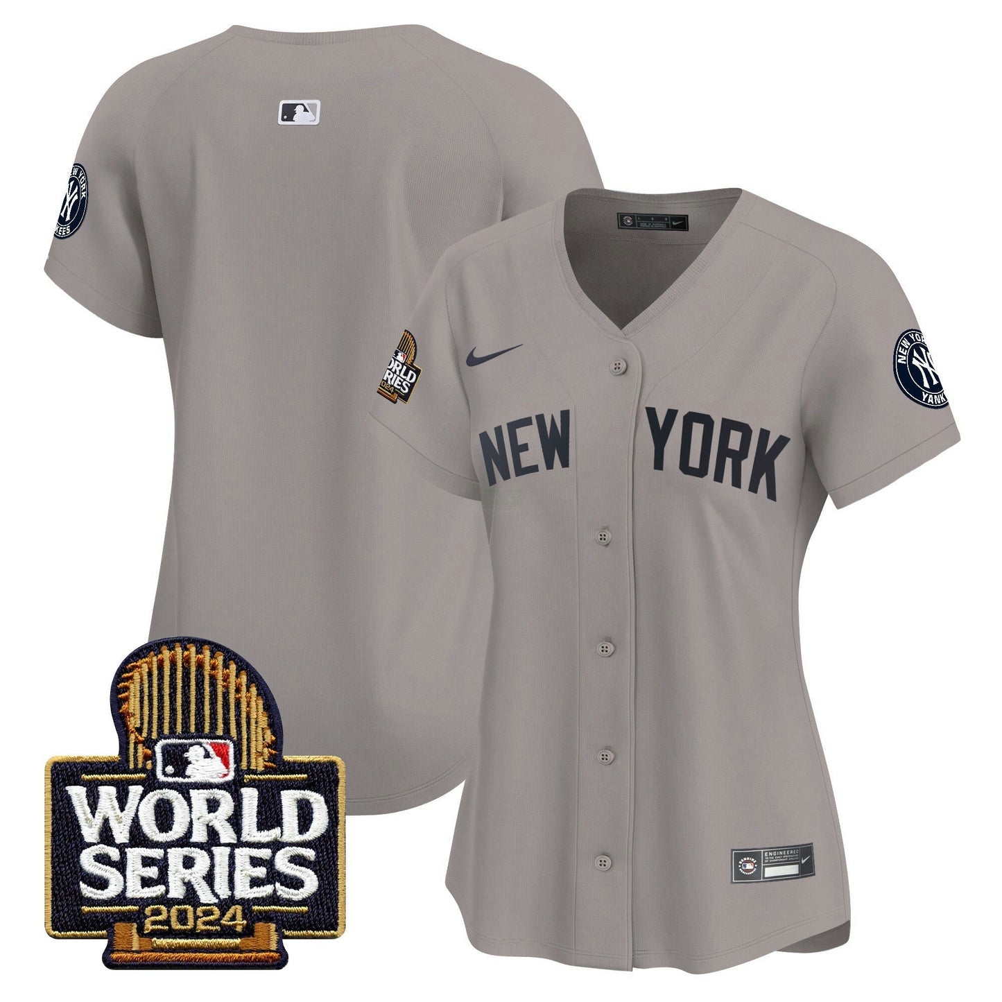 Camisa MLB New York Yankees Women’s 2024 World Series Vapor Premier Limited Jersey
