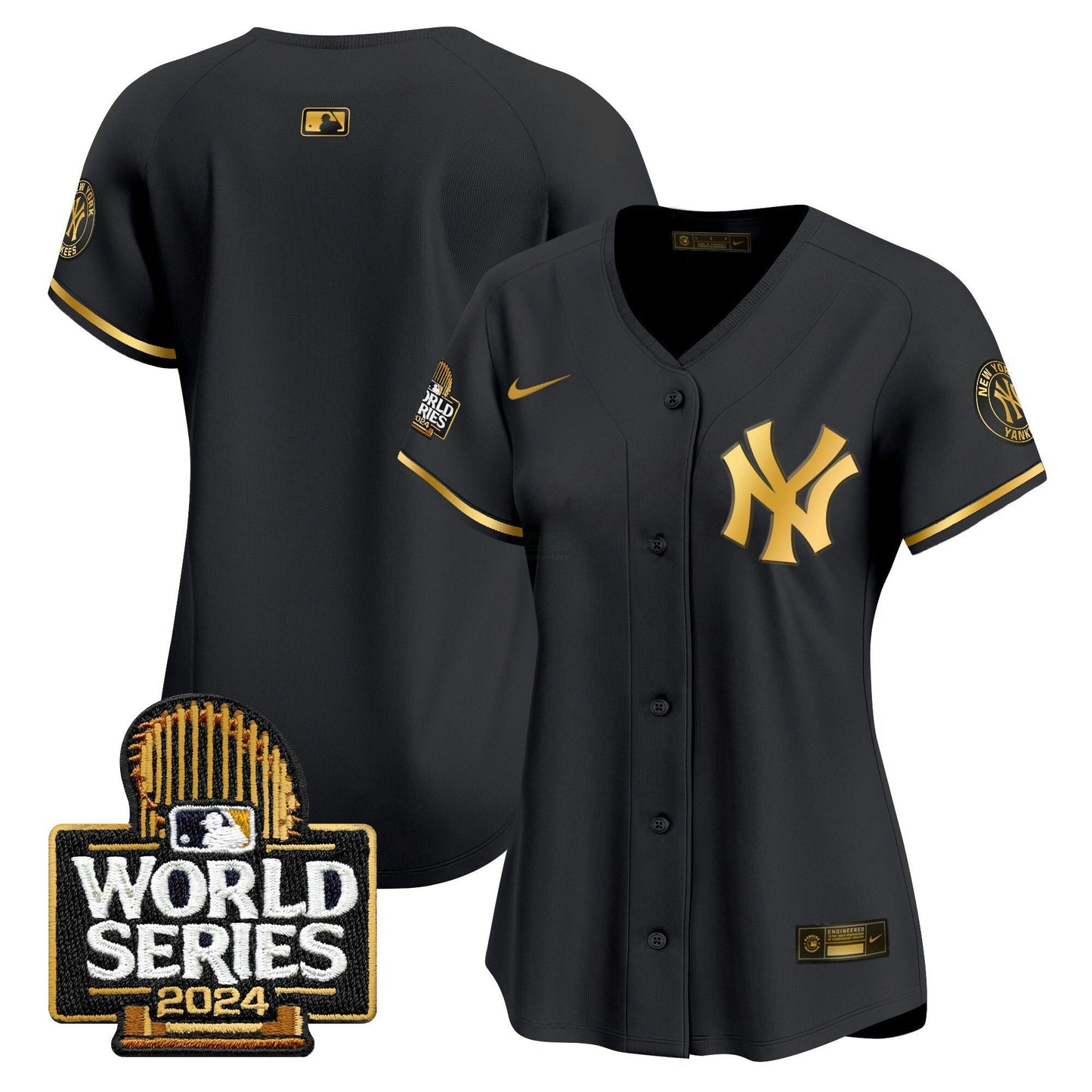 Camisa MLB New York Yankees Women’s 2024 World Series Vapor Premier Limited Jersey
