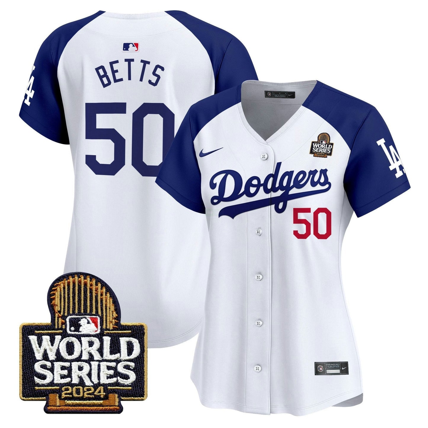 Camisa MLB Women’s 2024 World Series Vapor Premier Limited Jersey V2