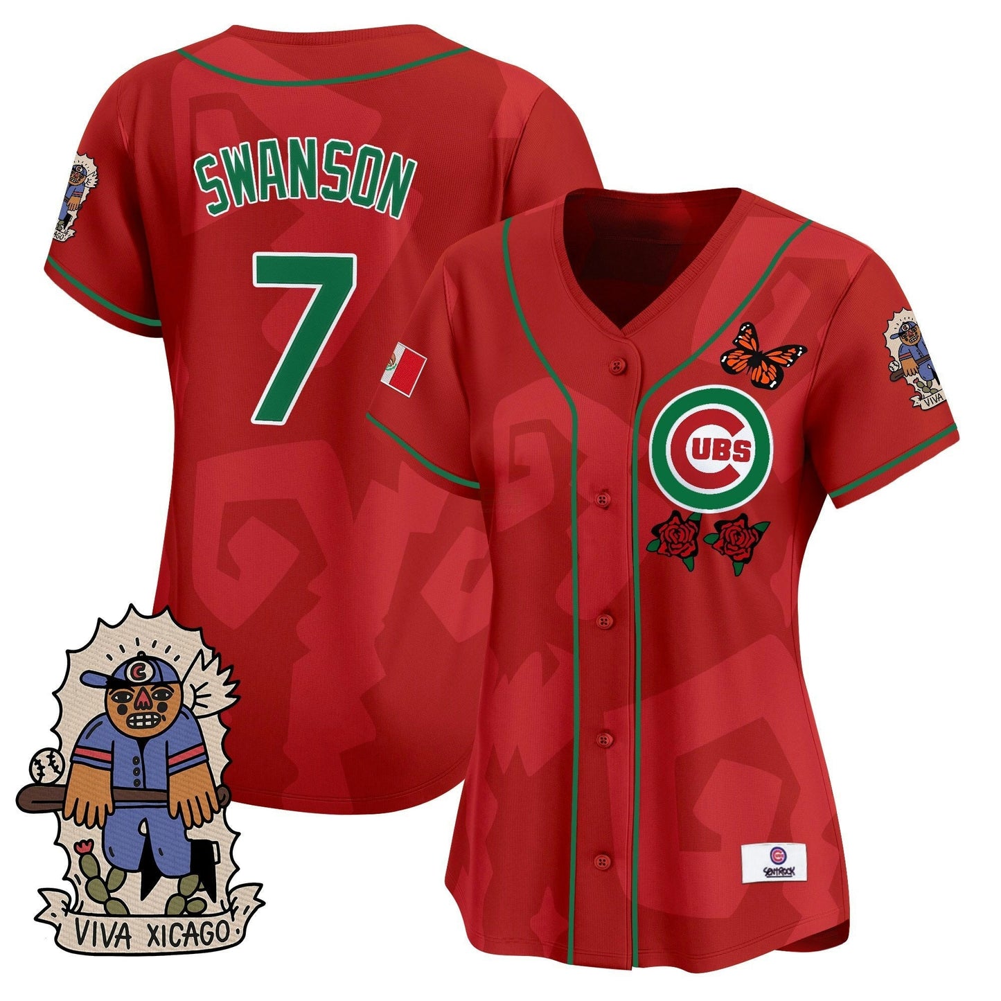 Camisa MLB Women’s 2025 Chicago Mexican Heritage Vapor Premier Limited Jersey – Stitched