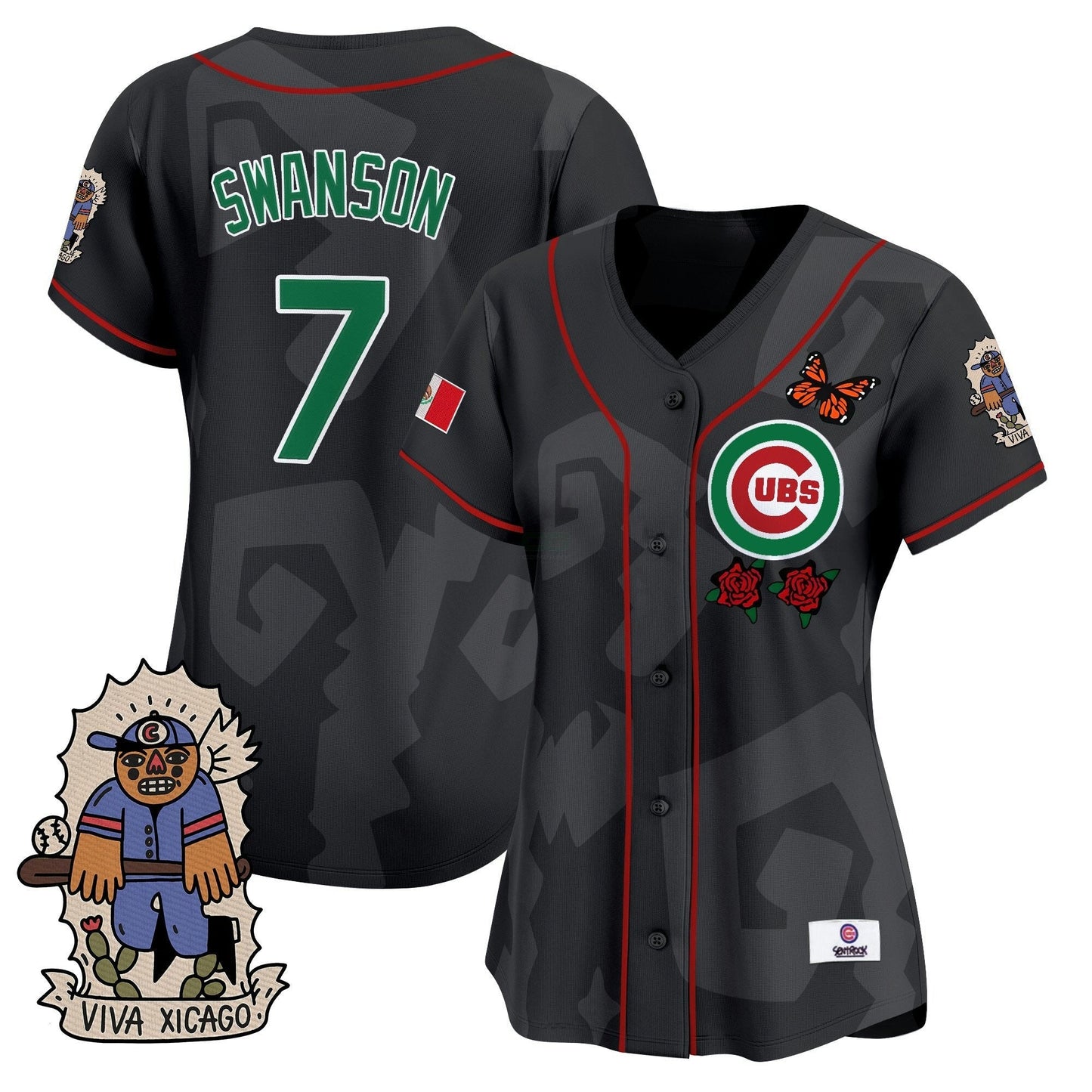 Camisa MLB Women’s 2025 Chicago Mexican Heritage Vapor Premier Limited Jersey – Stitched