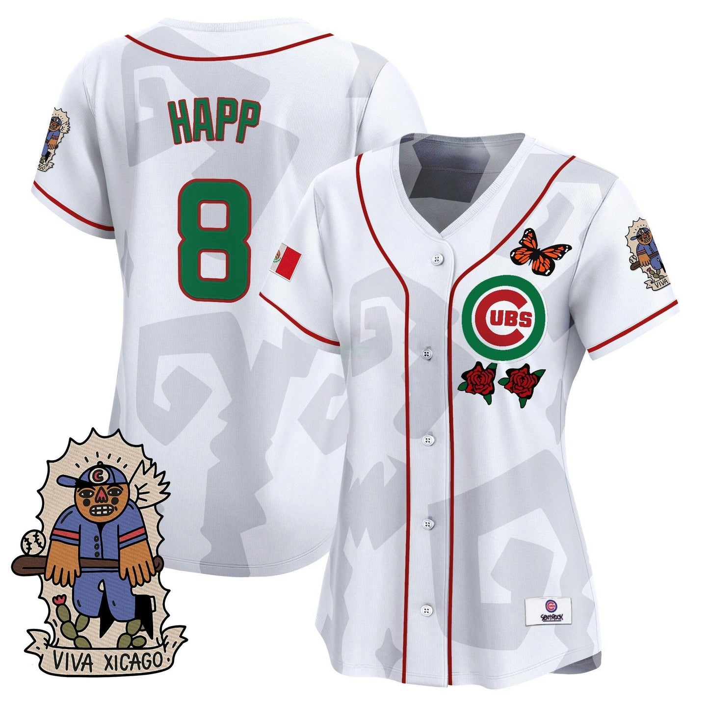 Camisa MLB Women’s 2025 Chicago Mexican Heritage Vapor Premier Limited Jersey – Stitched
