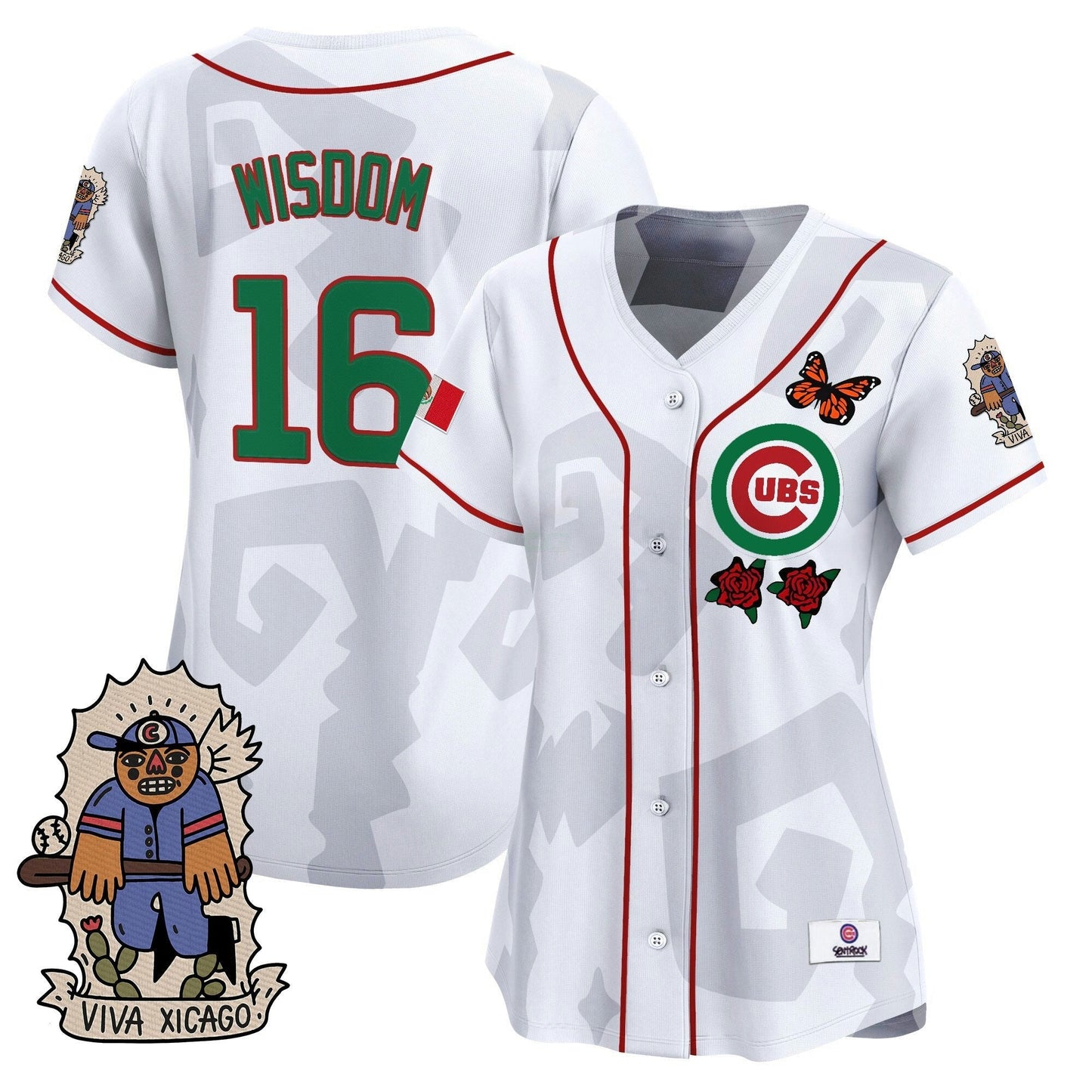 Camisa MLB Women’s 2025 Chicago Mexican Heritage Vapor Premier Limited Jersey – Stitched