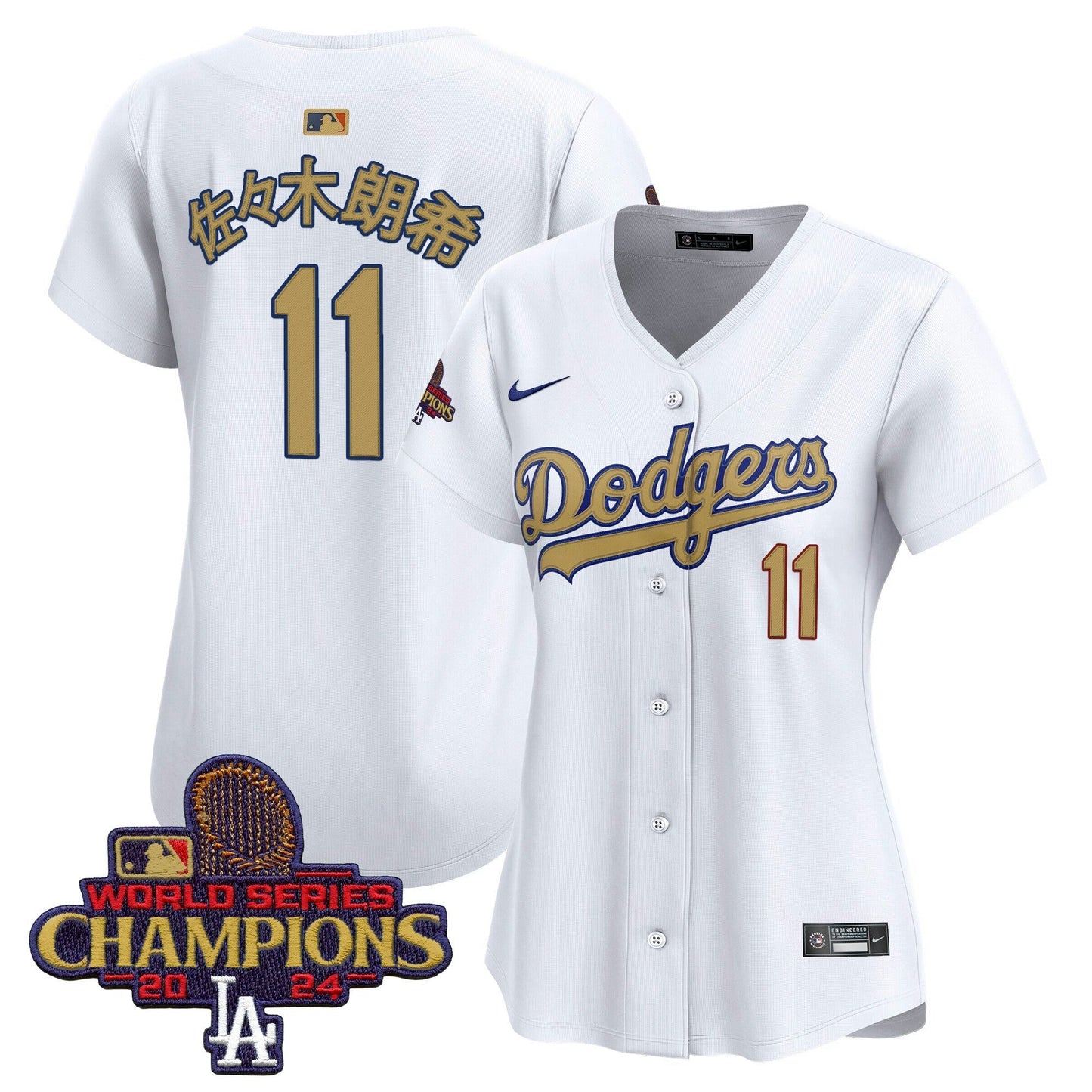 Camisa MLB Women’s 2025 Dourada Vapor Premier Limited Jersey