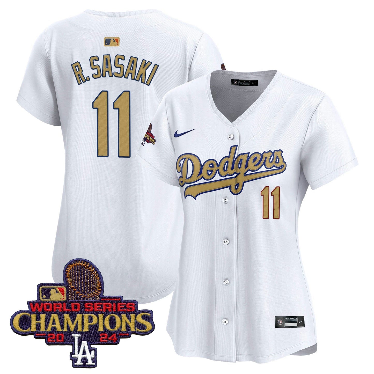Camisa MLB Women’s 2025 Dourada Vapor Premier Limited Jersey